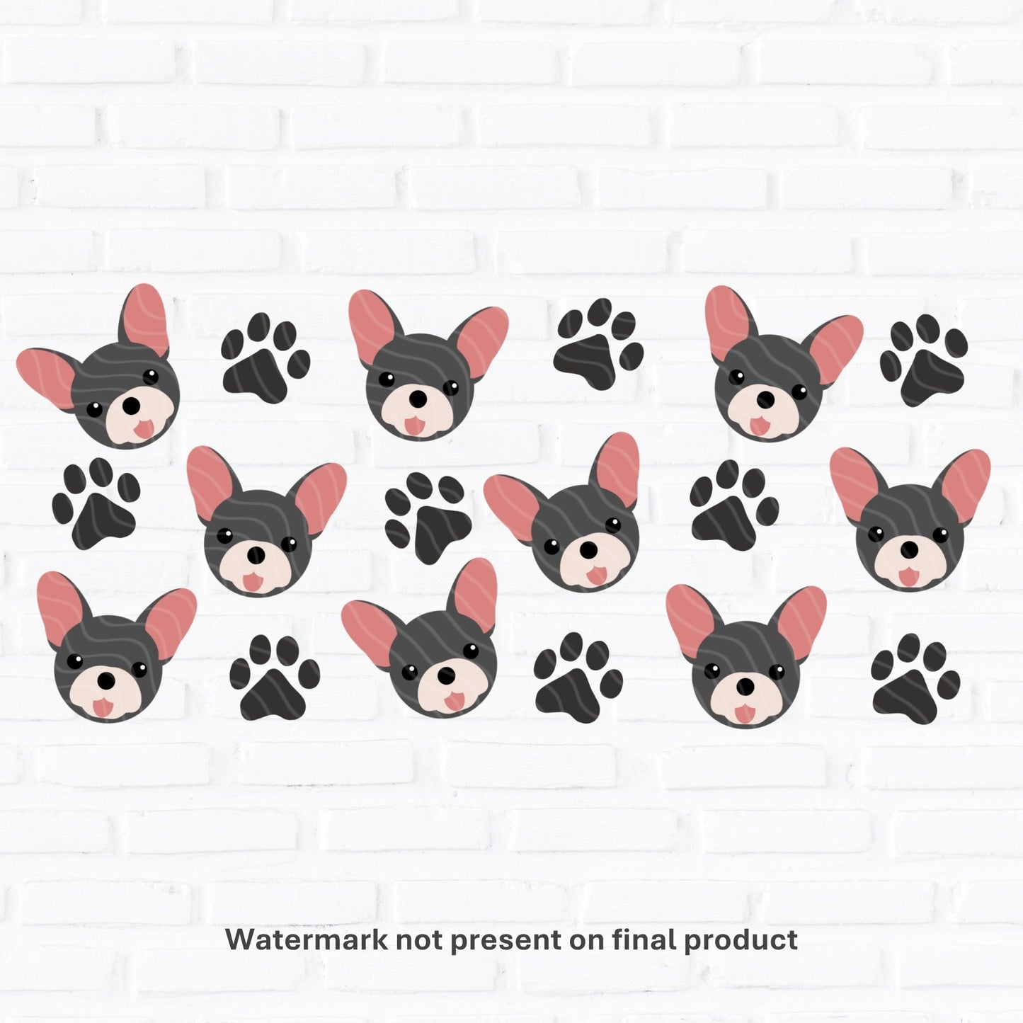 French Bulldog | UV DTF Wrap