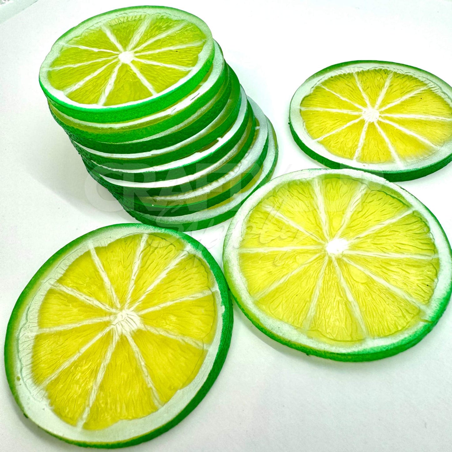 fake lime slices