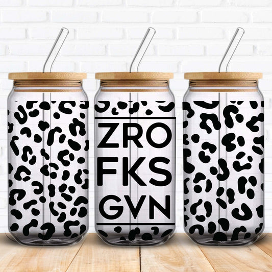 Zero Fucks Given | UV DTF Wrap