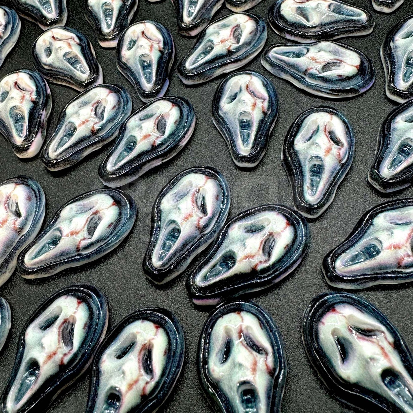 scream mask cabochons