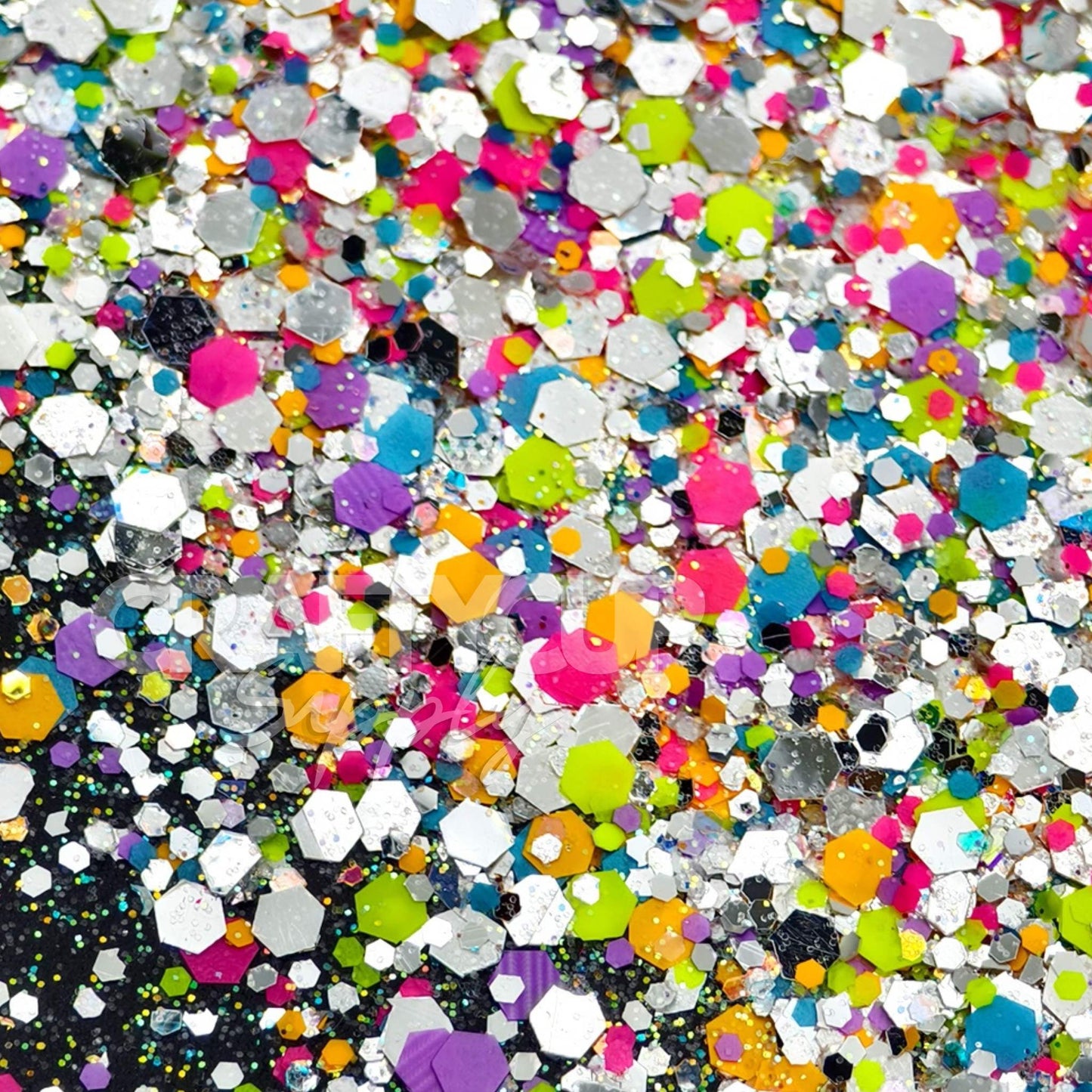 chunky glitter mixes for tumblers snowglobes
