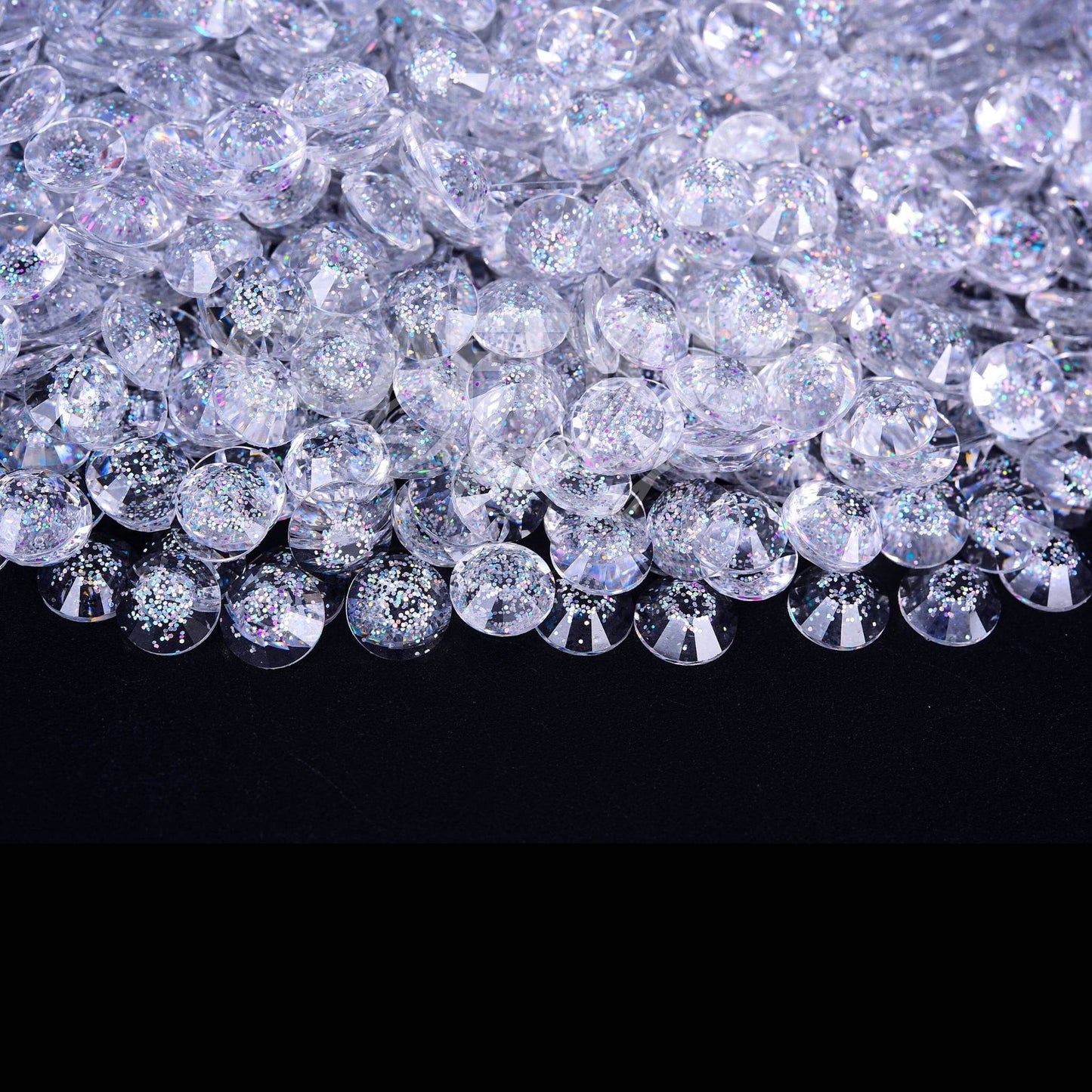 glitter rhinestones flatback resin
