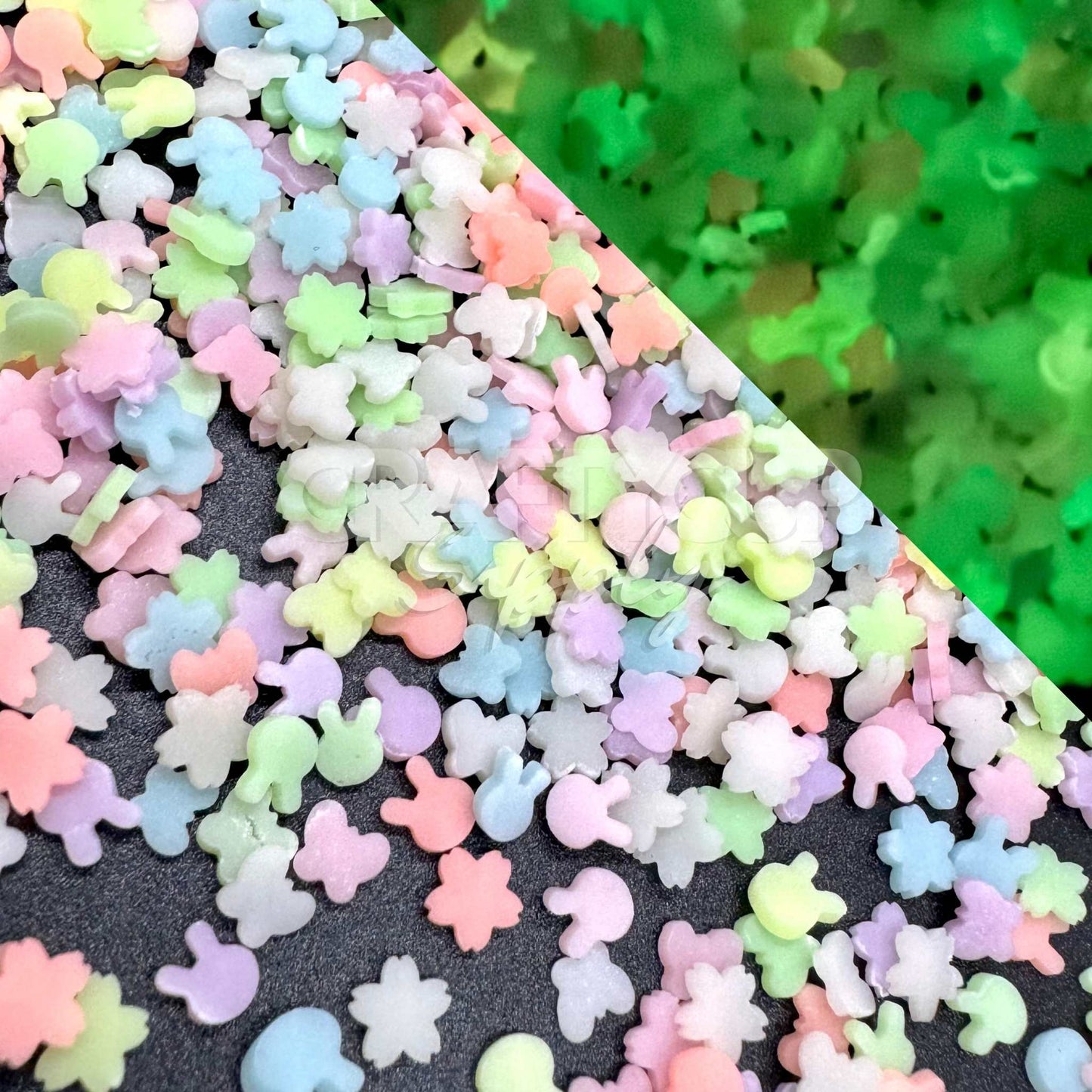 glow in the dark polymer clay