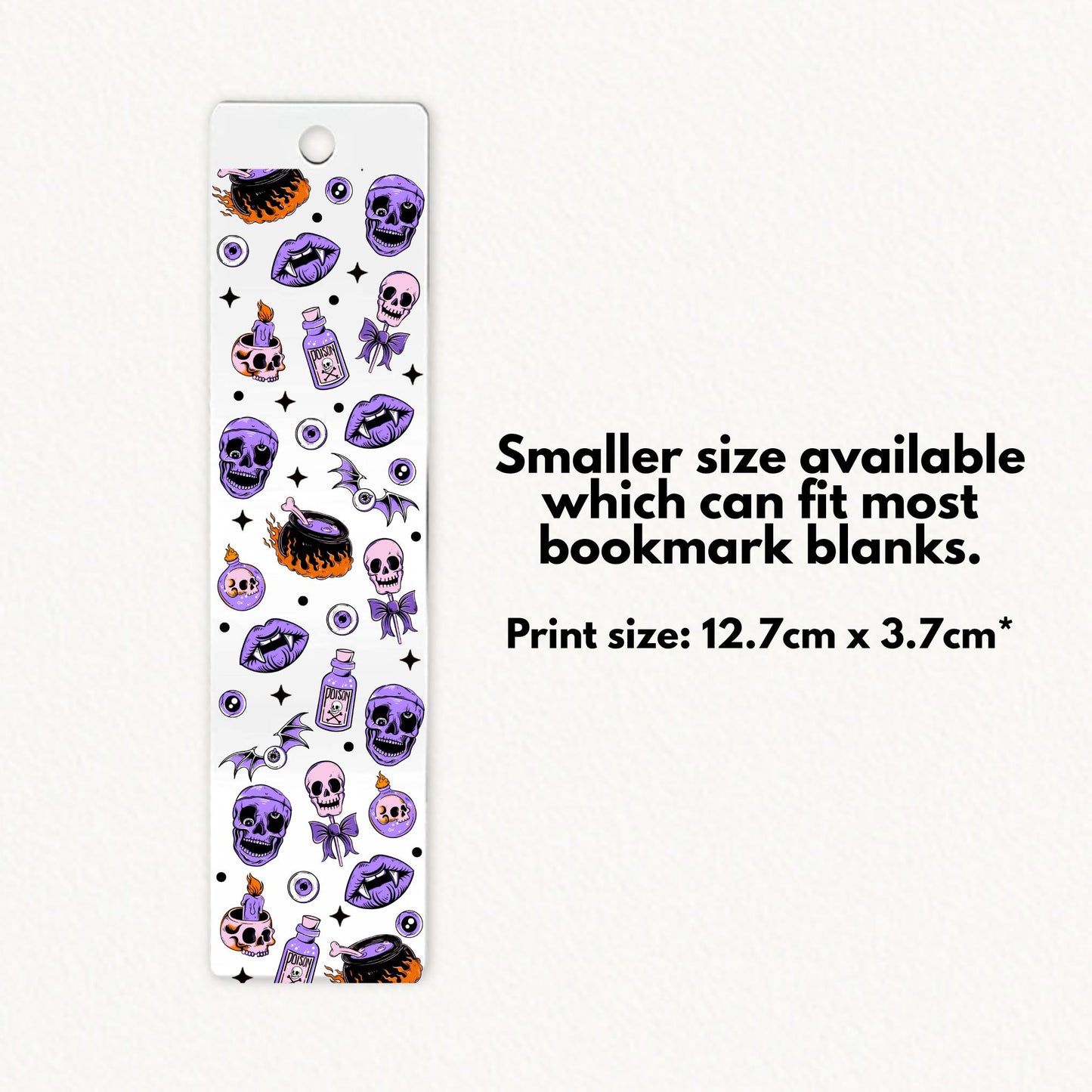 Gothic Vibes | Bookmark UV DTF