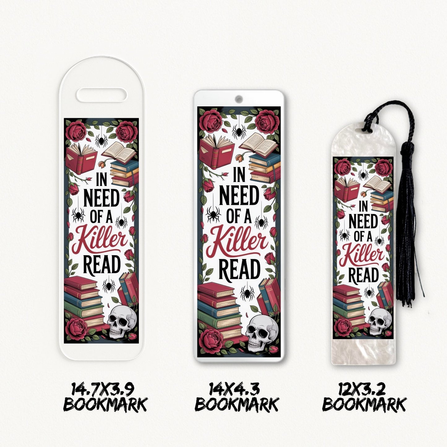 Killer Read | Bookmark UV DTF