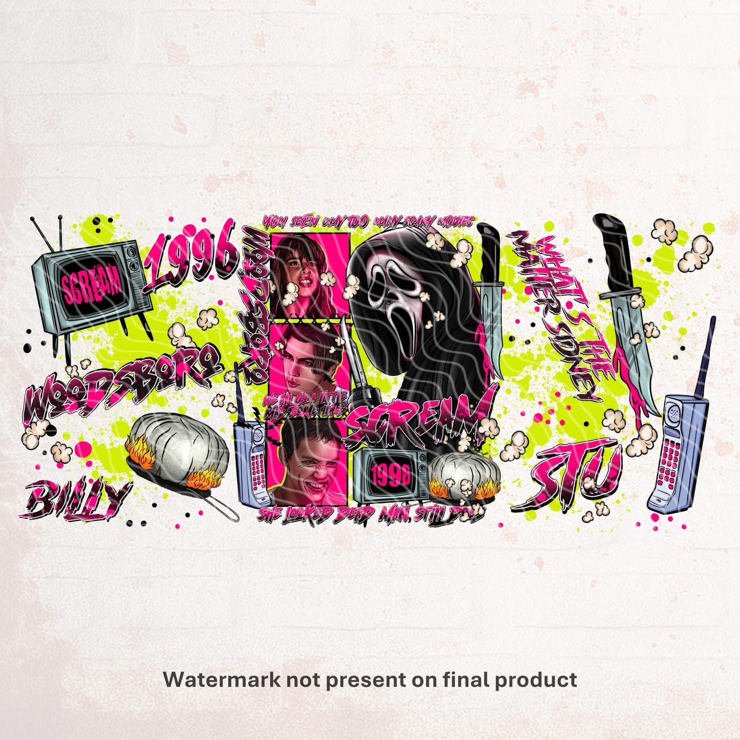 Midnight Slash | UV DTF Wrap