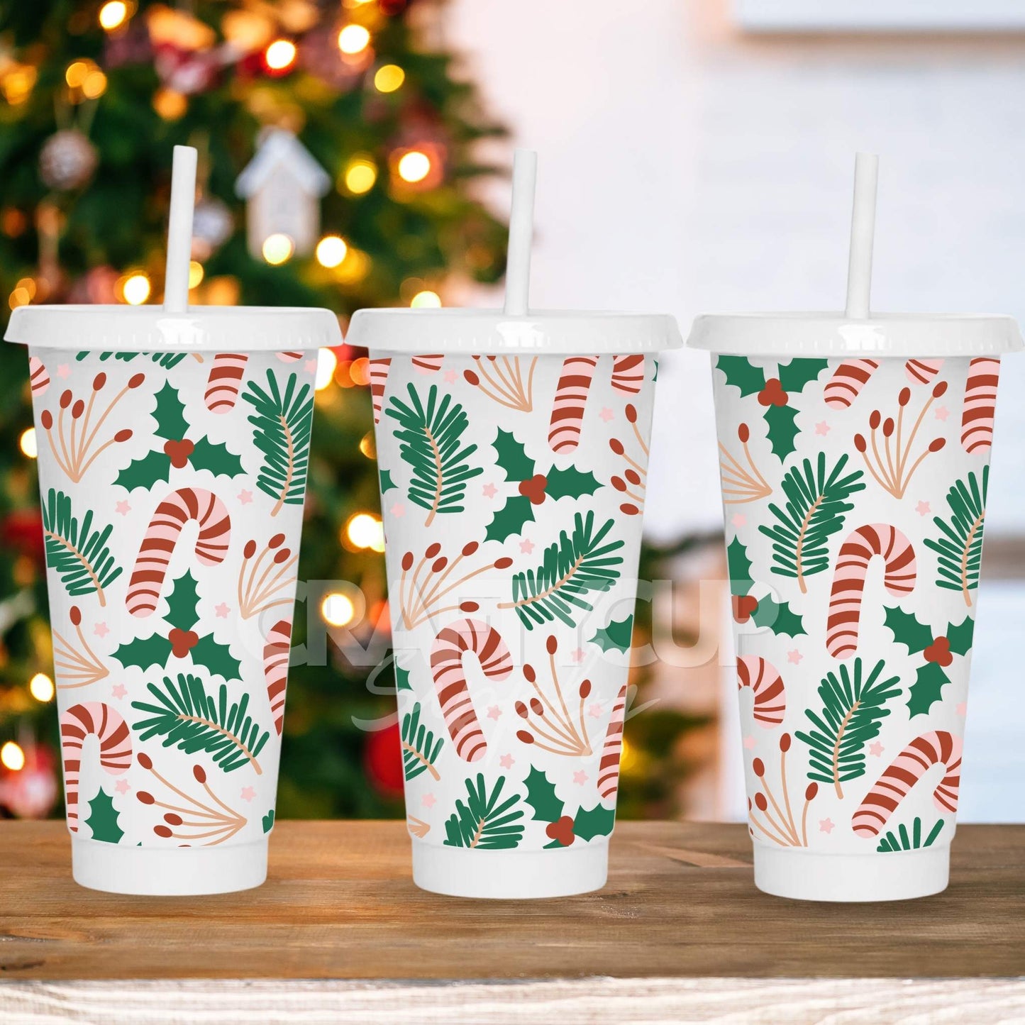 Festive Holly | UV DTF Wrap