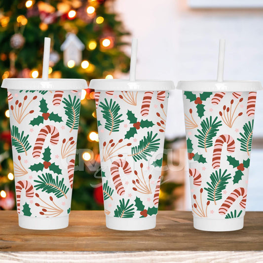 Festive Holly | UV DTF Wrap