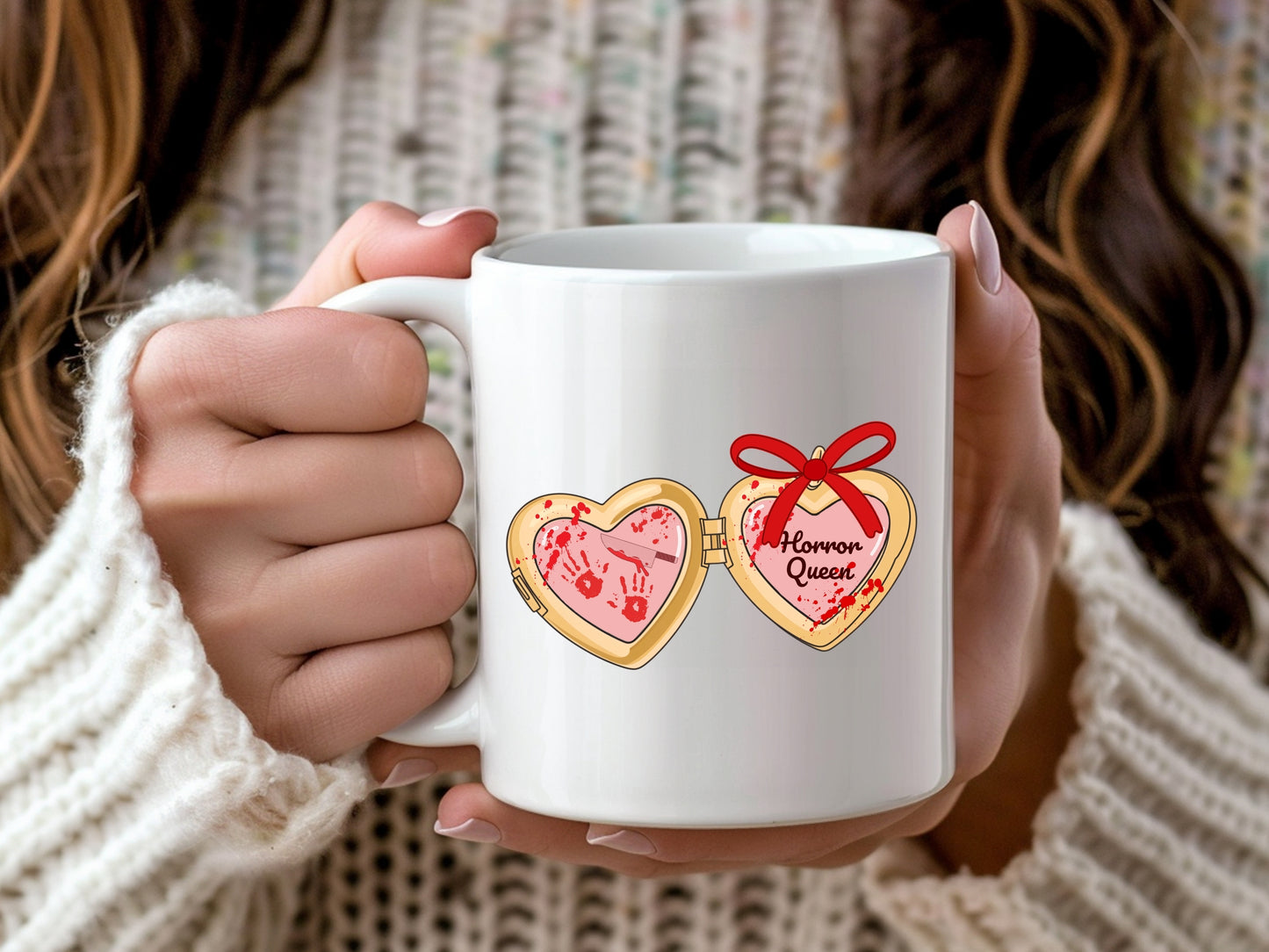 a cute trending and popular PNG digital download design of a gold love heart locket featuring bookish genres for book reading girls.  Can be used to create physical stickers or use for sublimation on clothing such as t shirts, jumpers and canvas bags