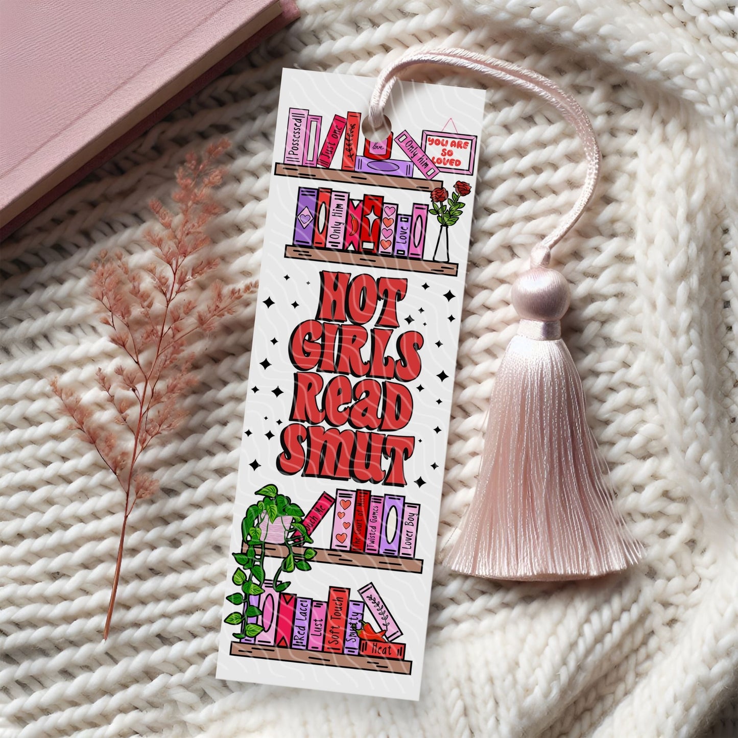 Smut Bookshelf | Bookmark Digital Download