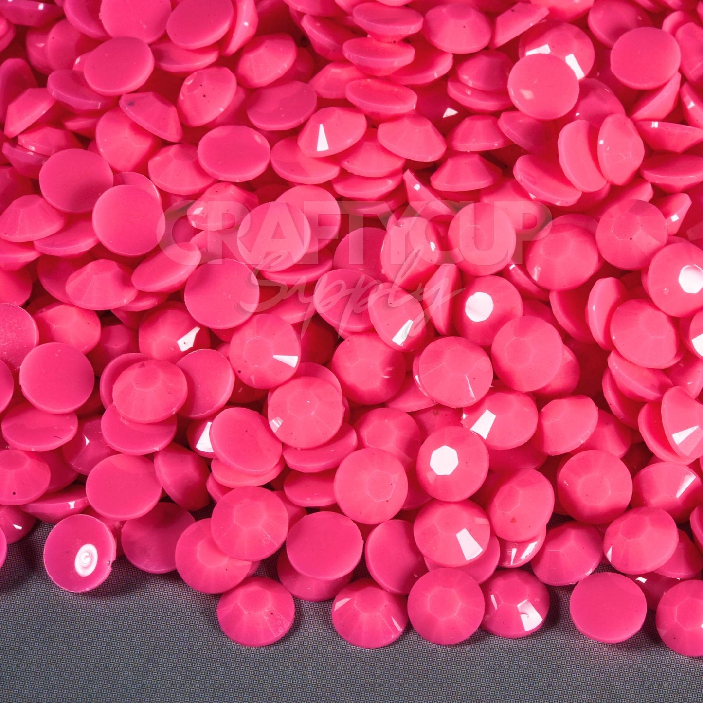 solid resin rhinestones