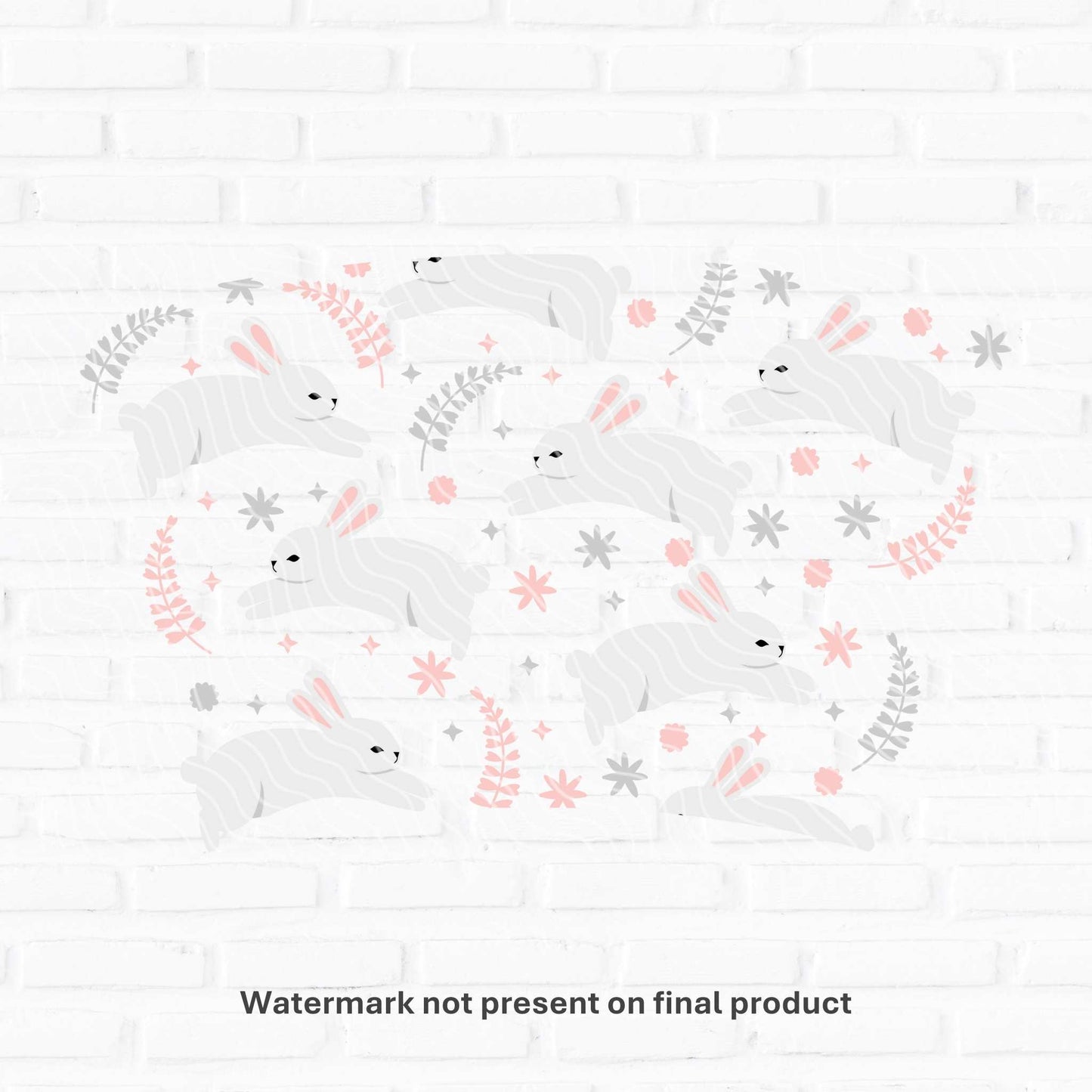 White Rabbit | UV DTF Wrap