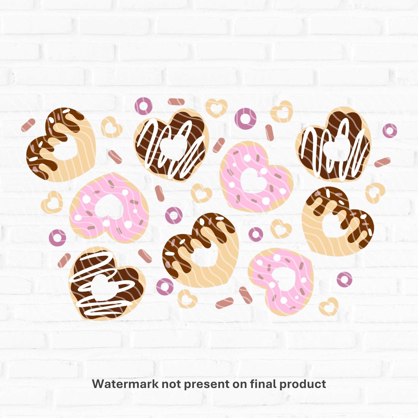 Donut Love | UV DTF Wrap