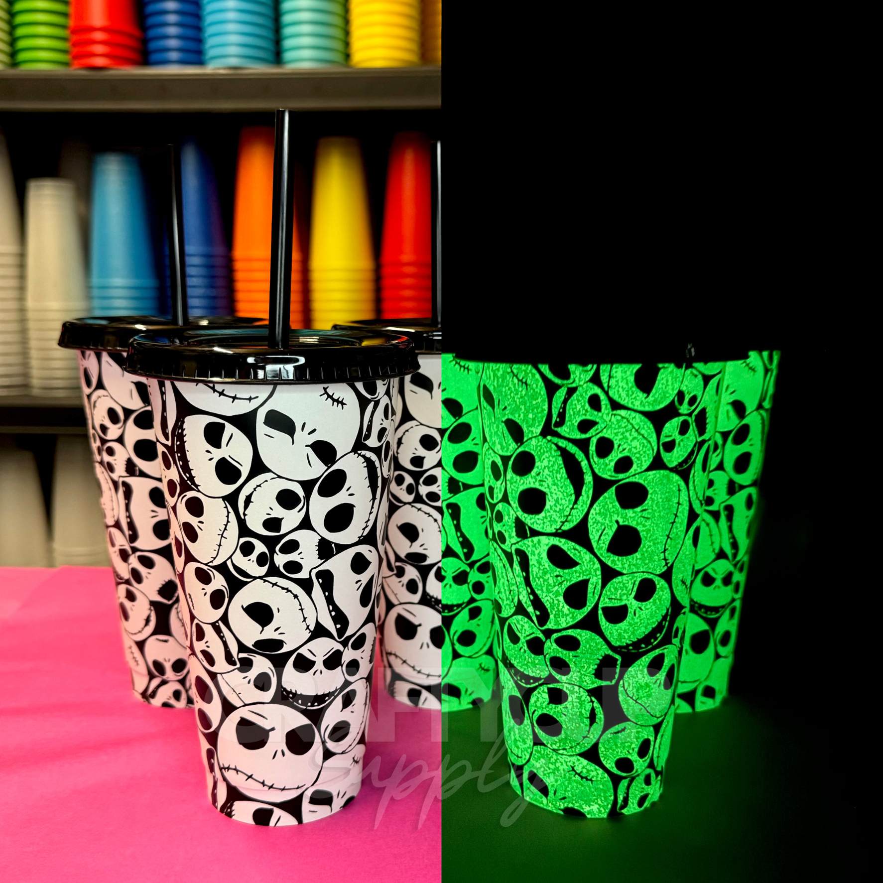 nightmare before christmas cold cup