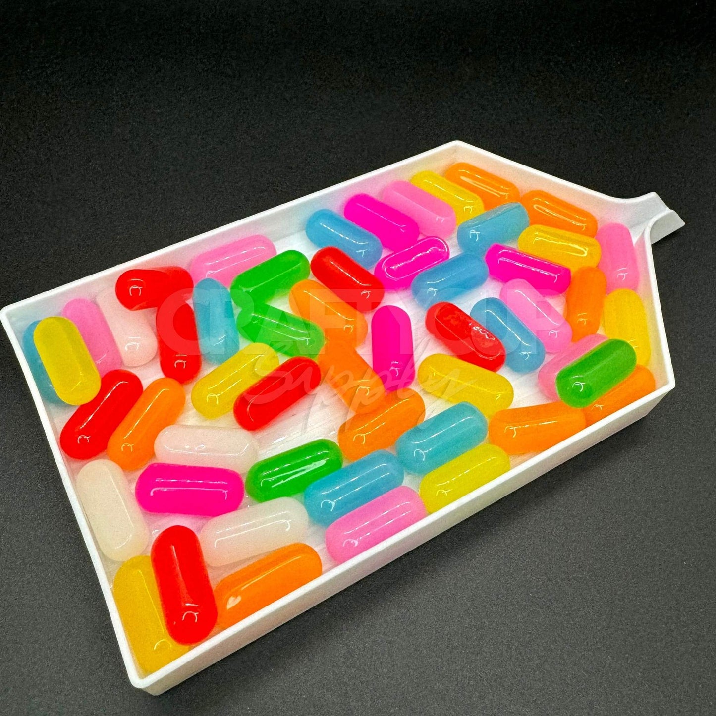 jelly bean cabochons