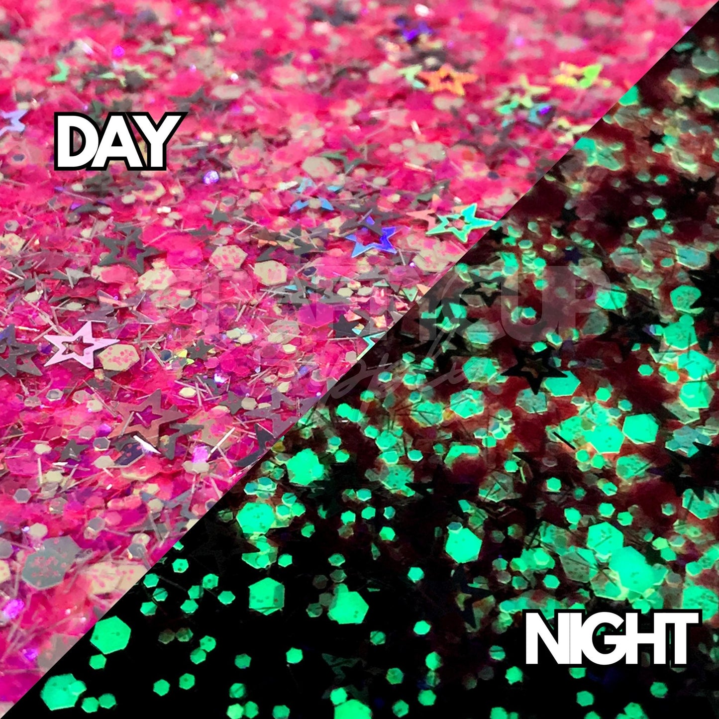 pink glow in the dark glitters uk wholesale of blanks