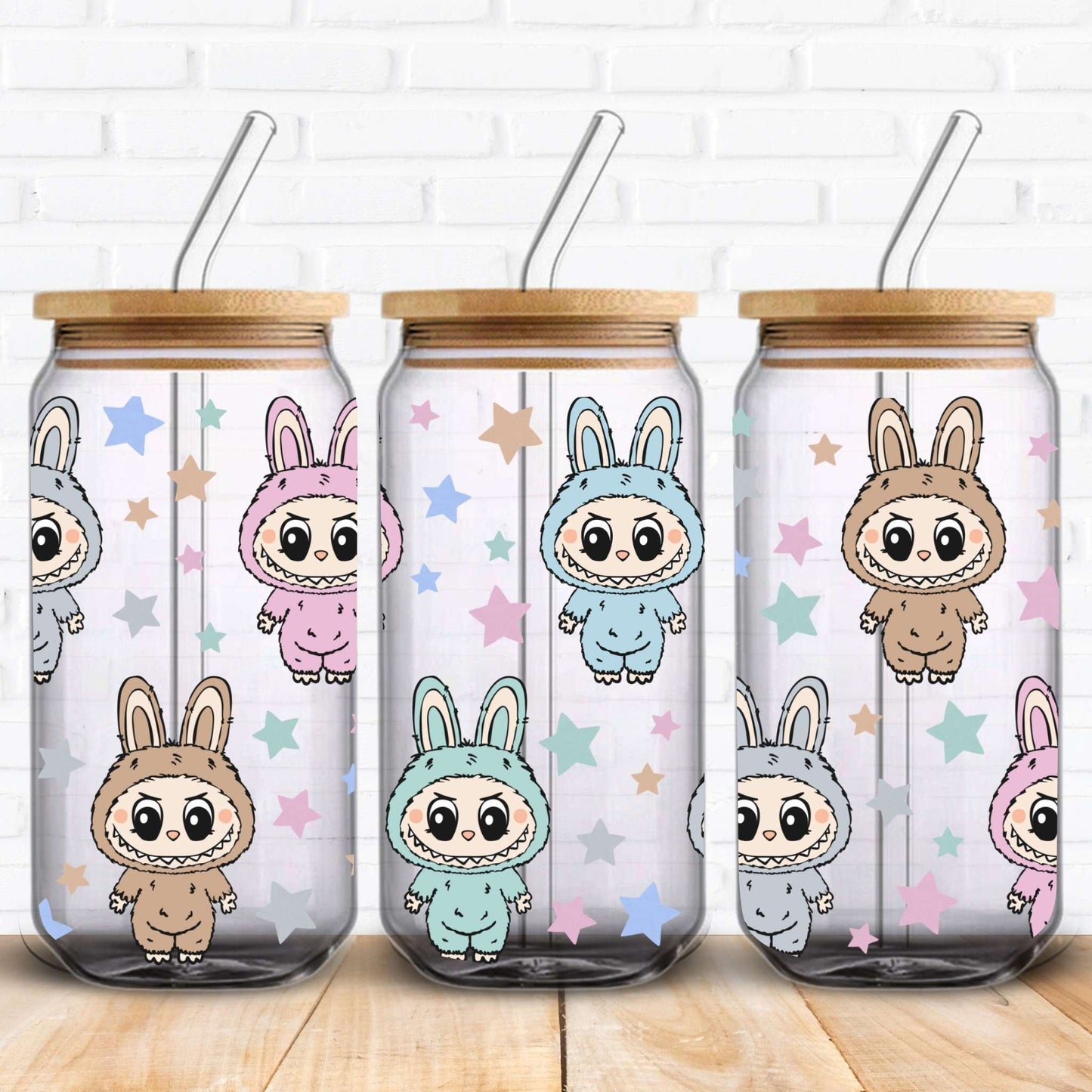 Pastel Monster | UV DTF Wrap