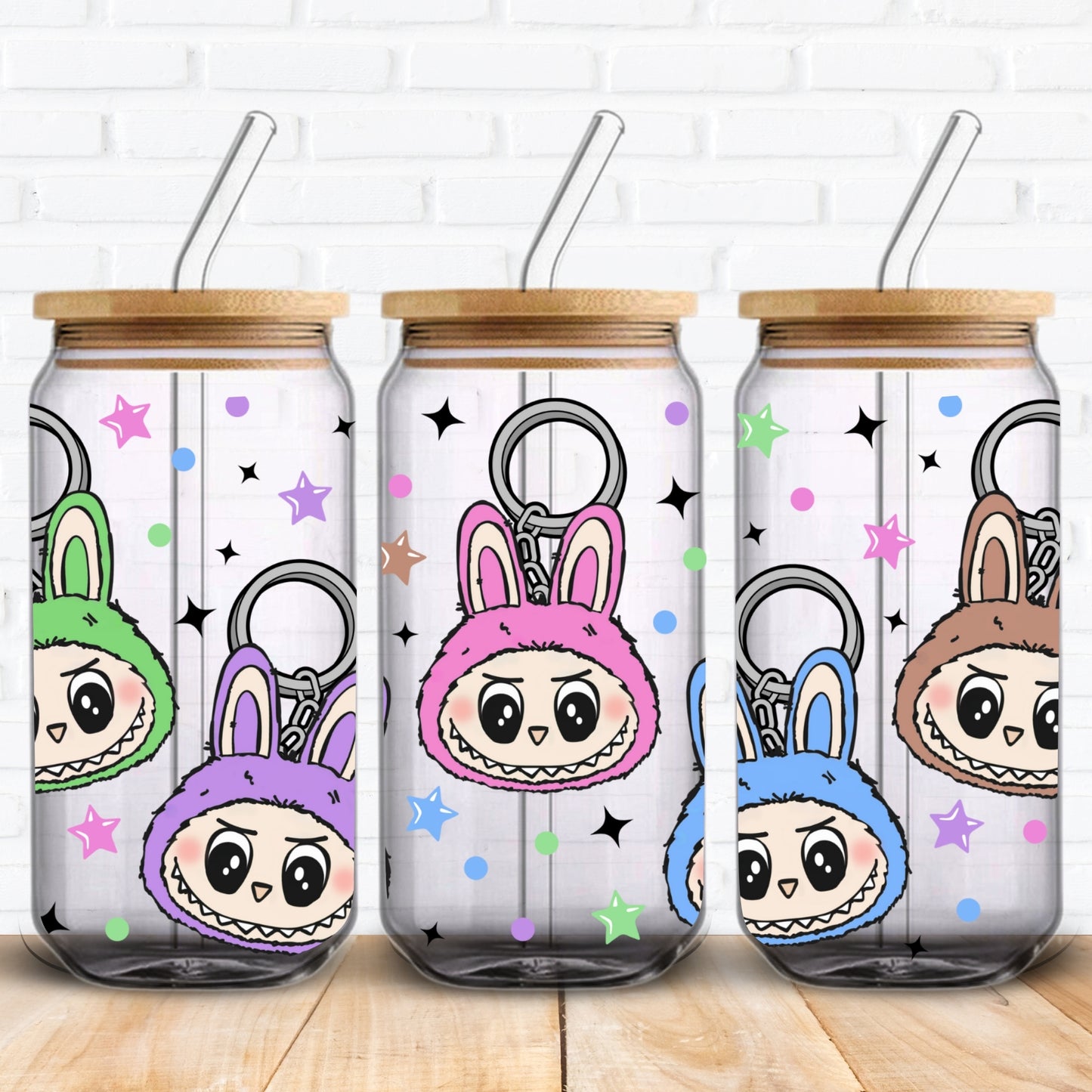 Monster Keychain | UV DTF Wrap