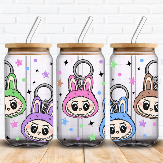 Monster Keychain | UV DTF Wrap