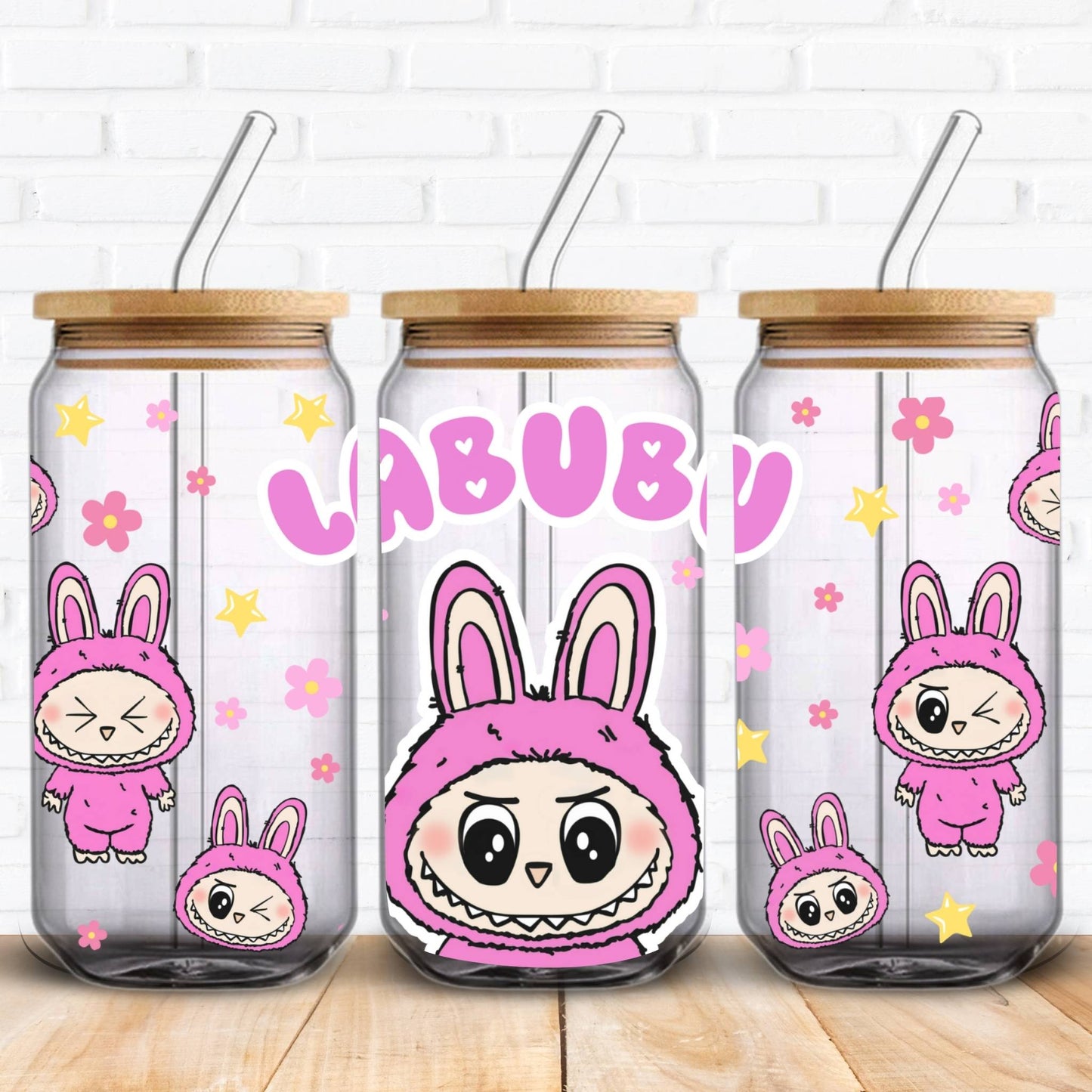 Pink Monster | UV DTF Wrap