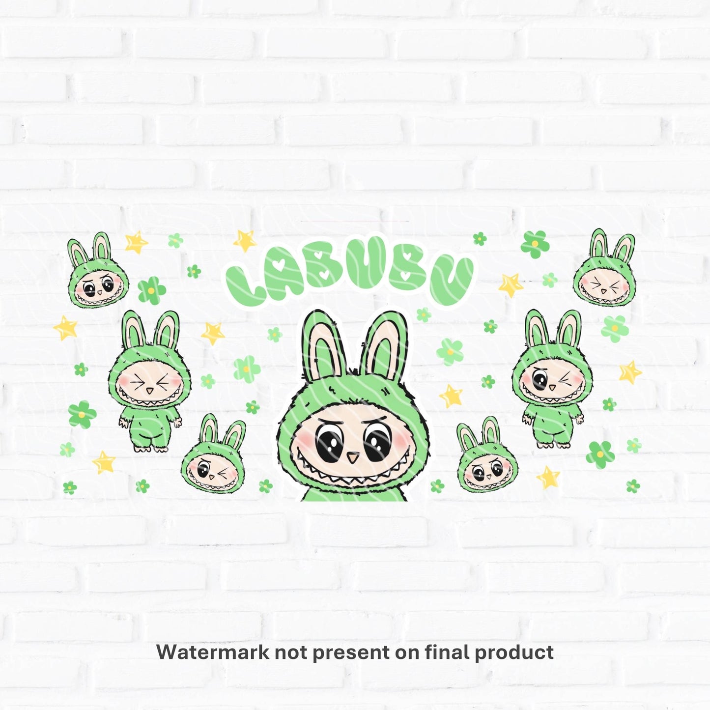 Green Monster | UV DTF Wrap