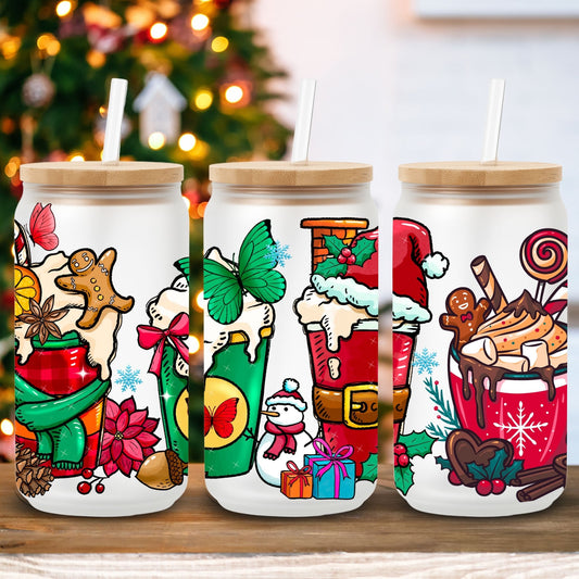 Christmas Drinks | UV DTF Wrap