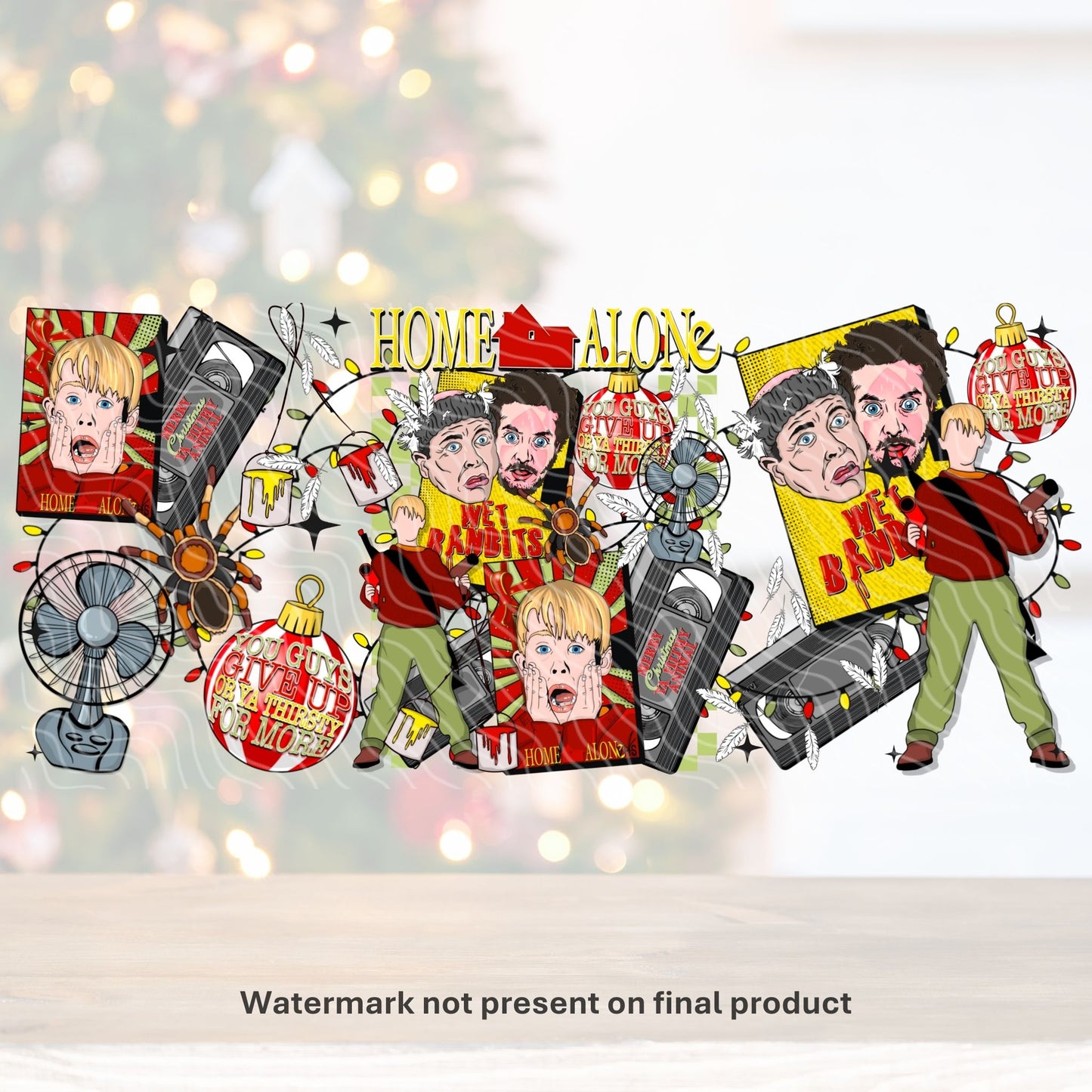 House Trap Holiday | UV DTF Wrap