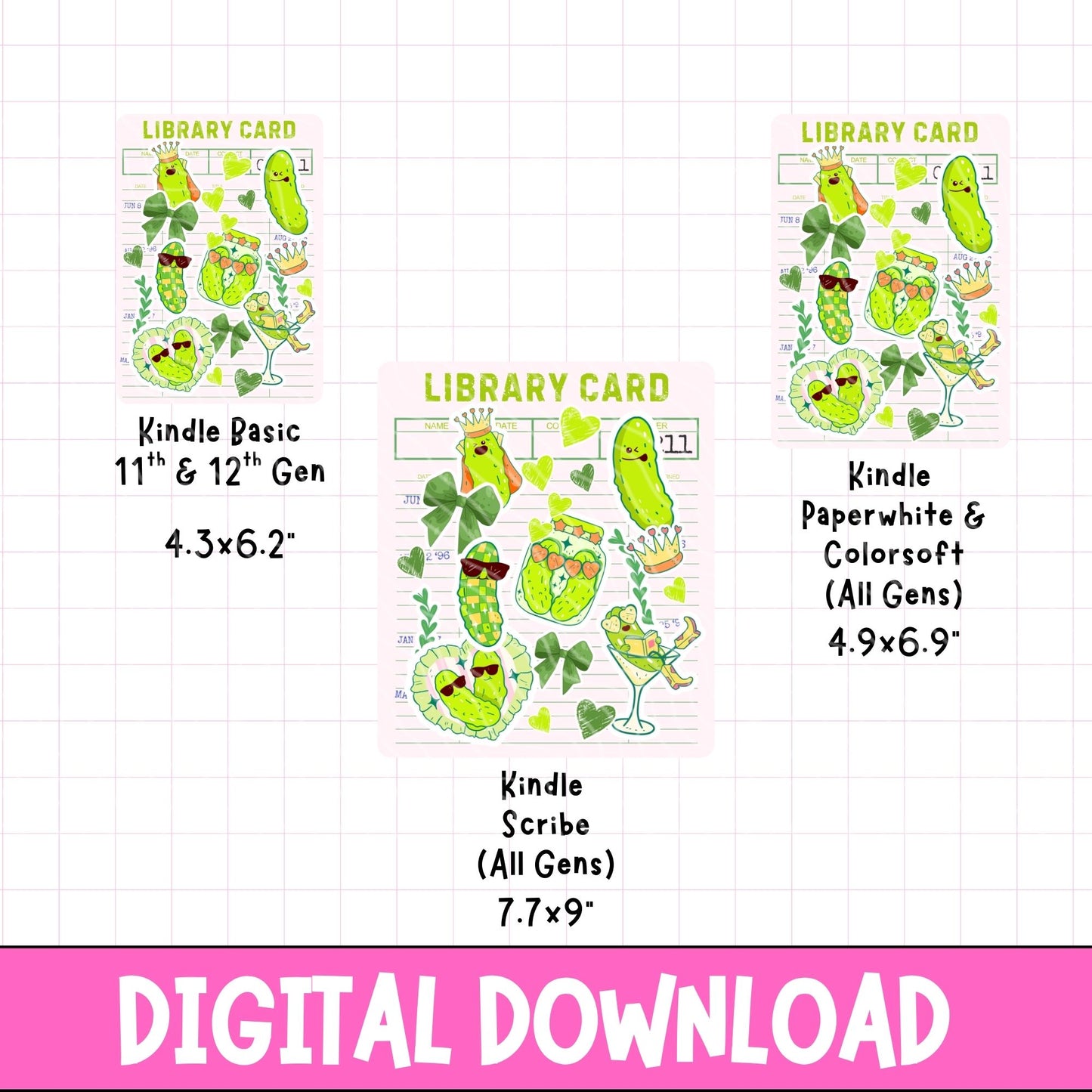 Pickles Library Card | Digital Download