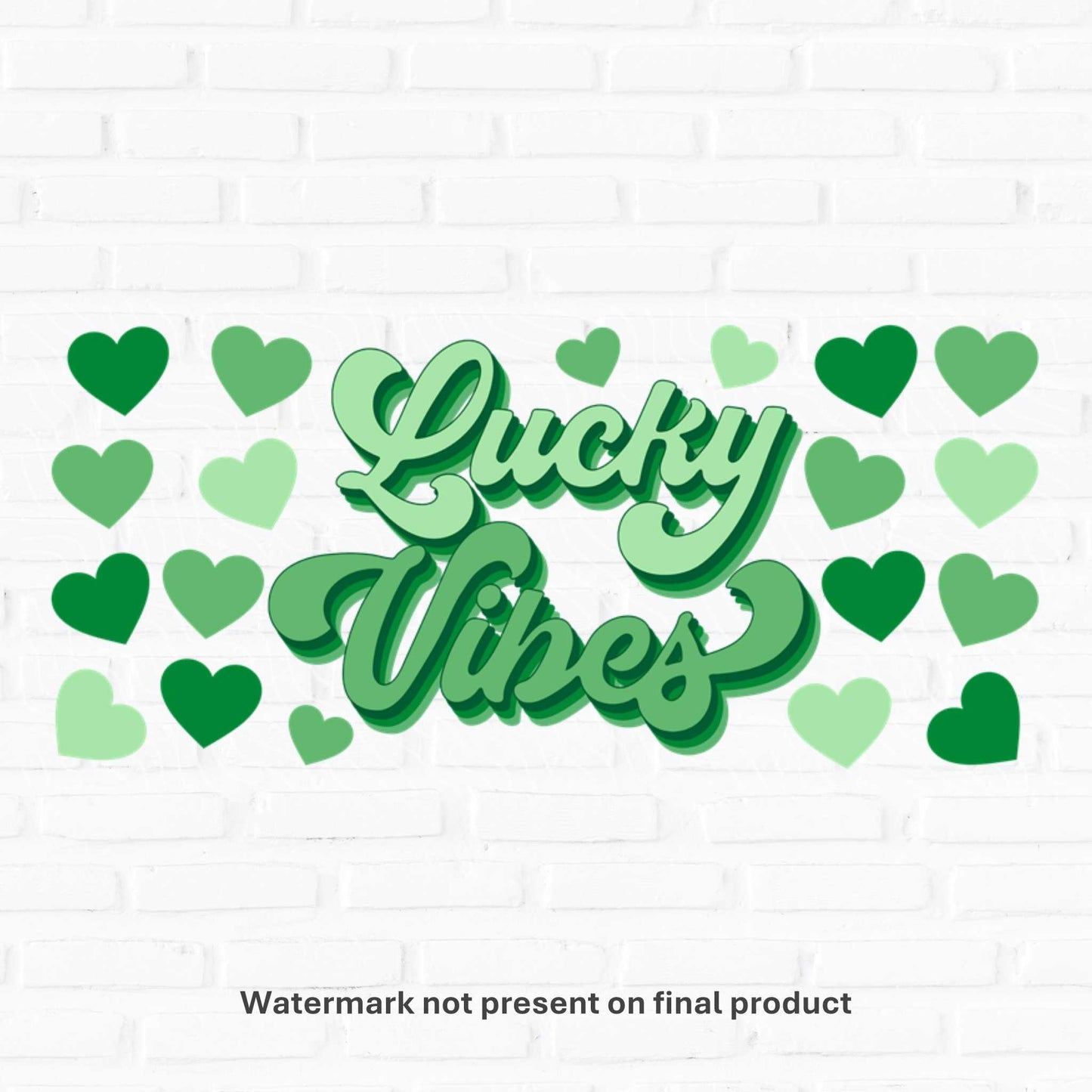 lucky vibes 16oz vinyl wraps for cans