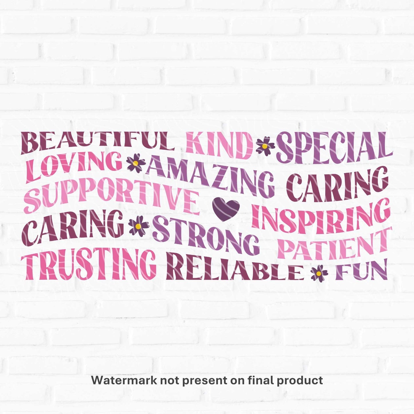 mama mothers day uv dtf wraps for cans