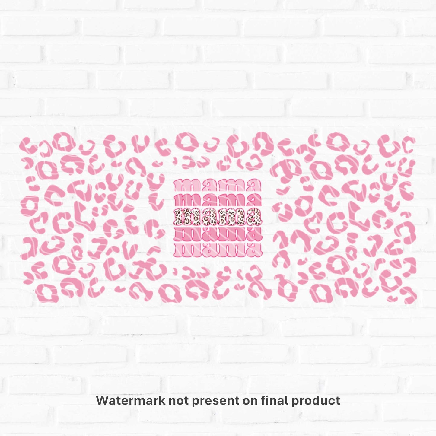 pretty mothers day tumbler wraps pink