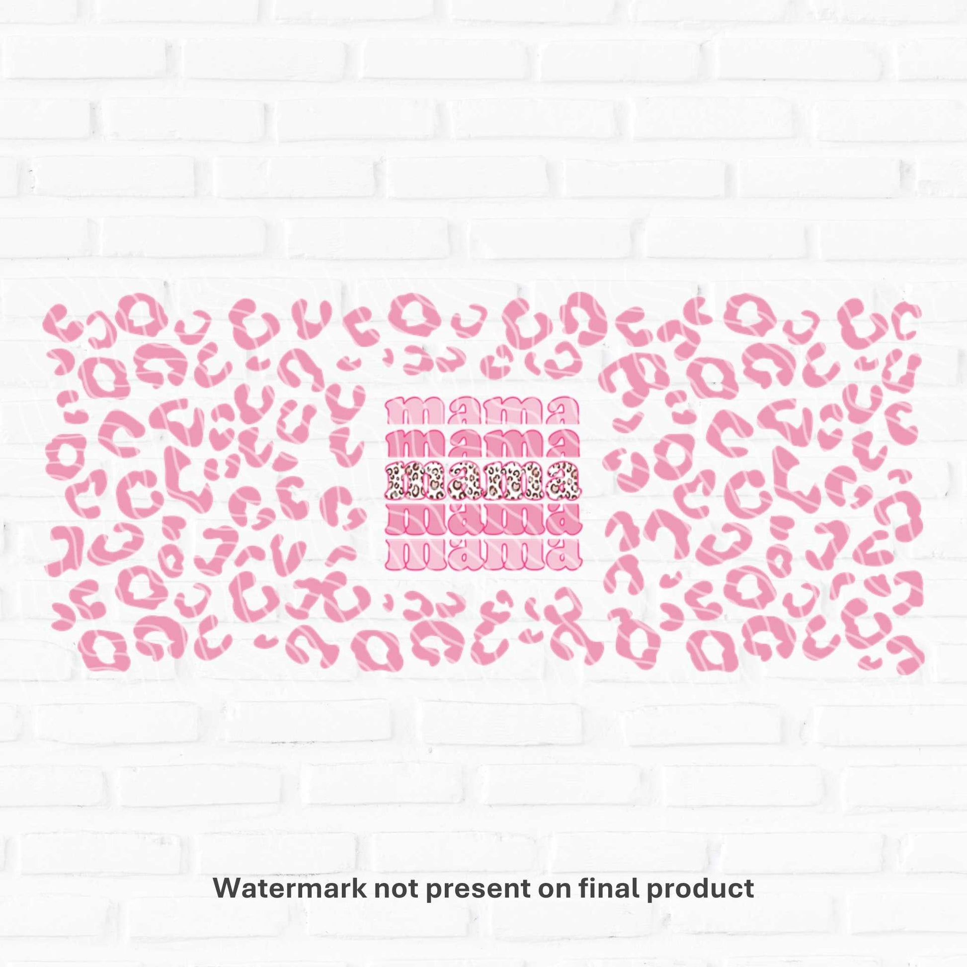 pretty mothers day tumbler wraps pink