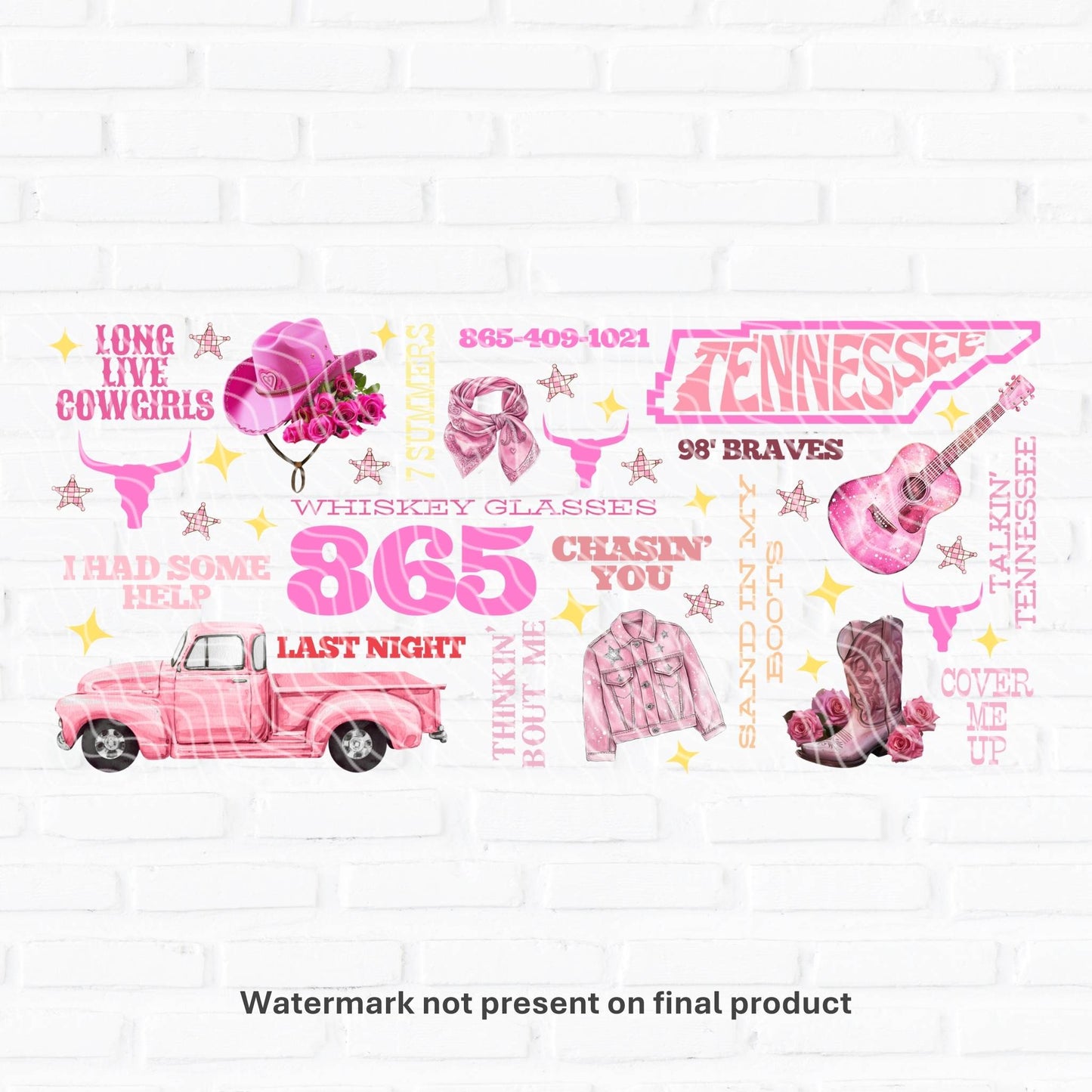 Morgan wallen tumbler cup wraps