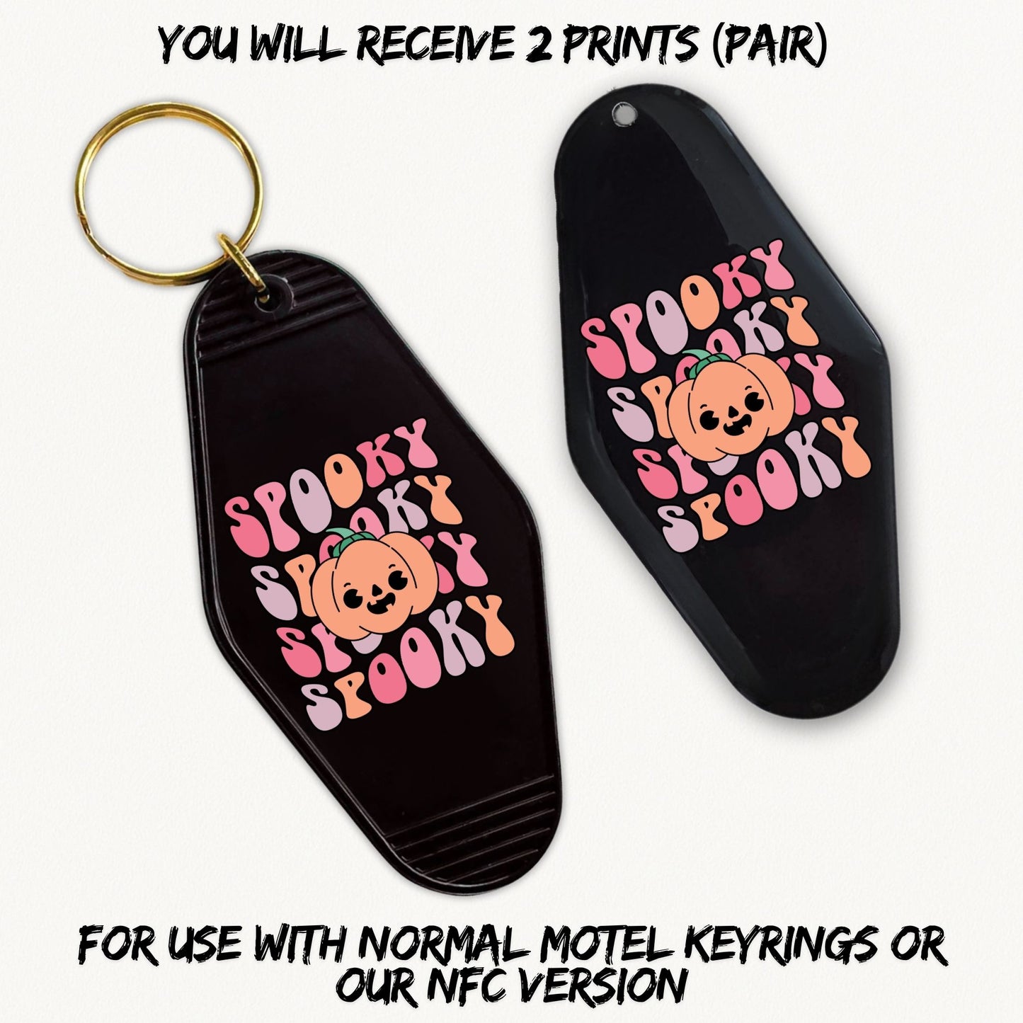 Spooky | 2x Motel UVDTF