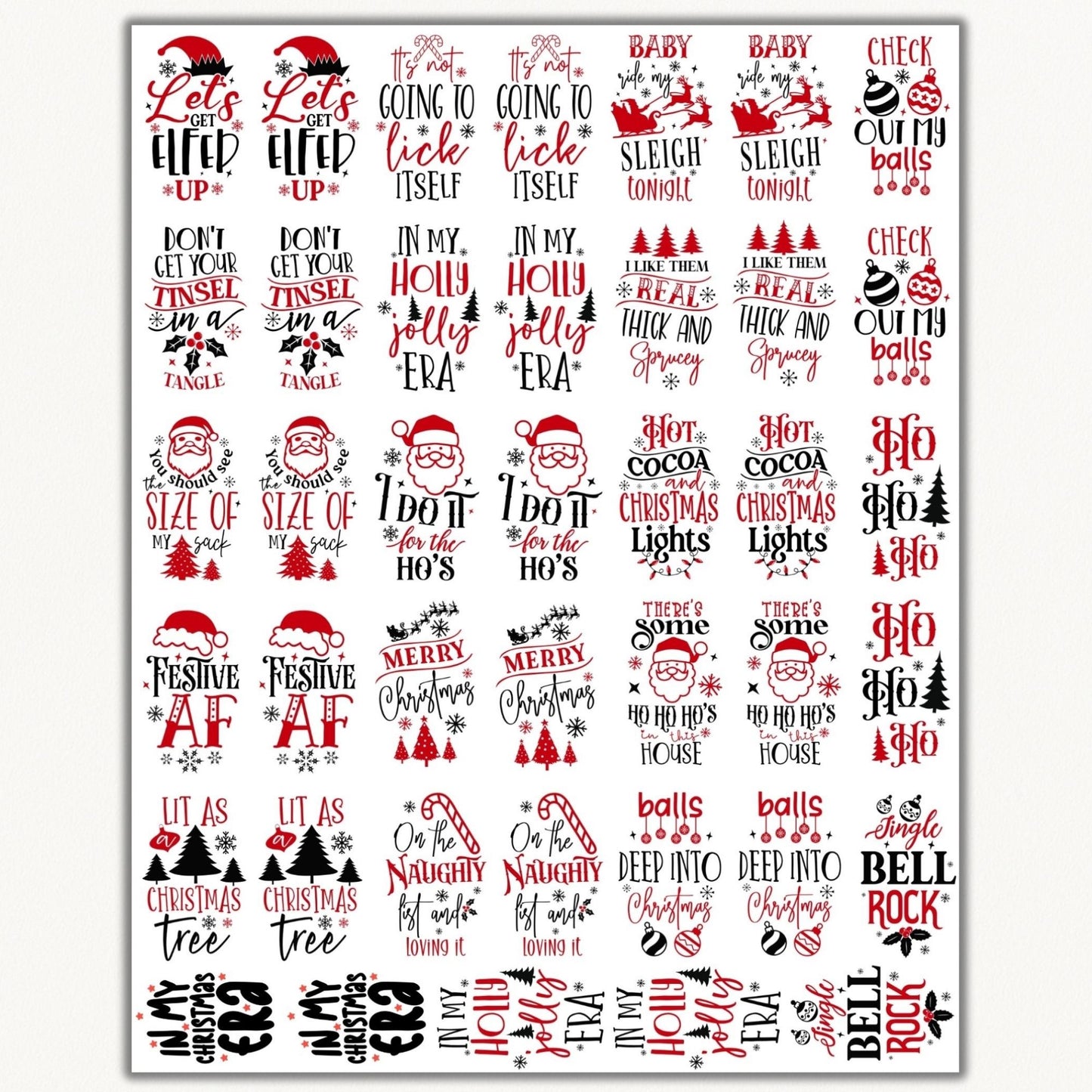 Christmas Motel | Bundle UVDTF