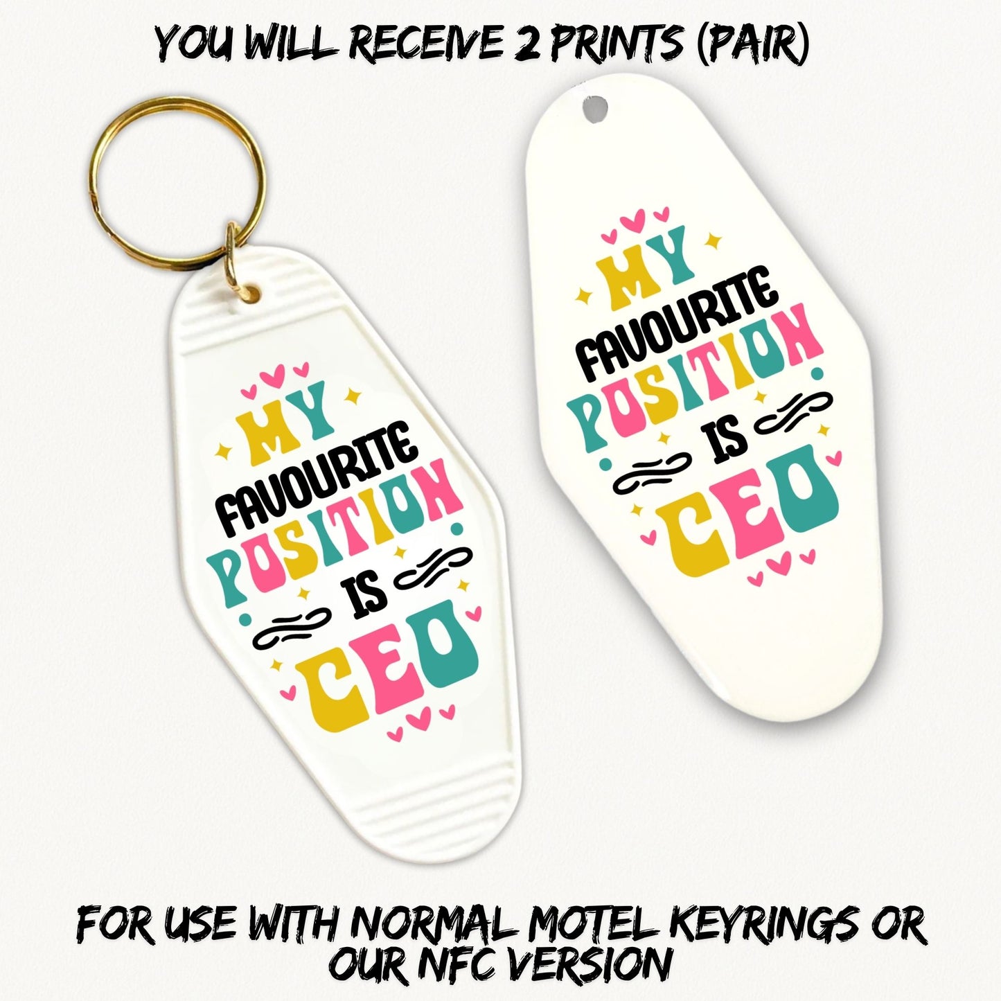 My Favourite Position | 2x Motel UVDTF