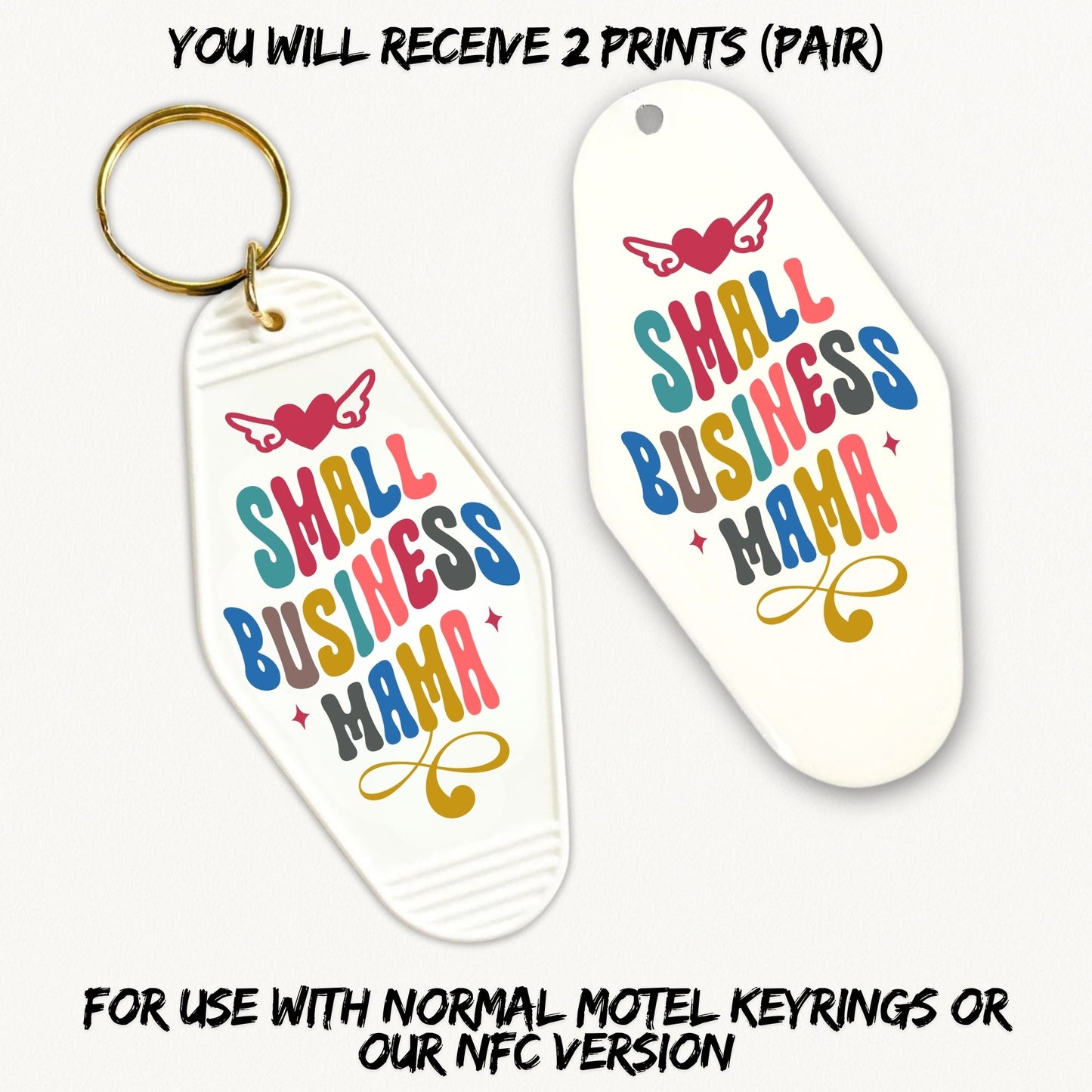 Small Business Mama | 2x Motel UVDTF