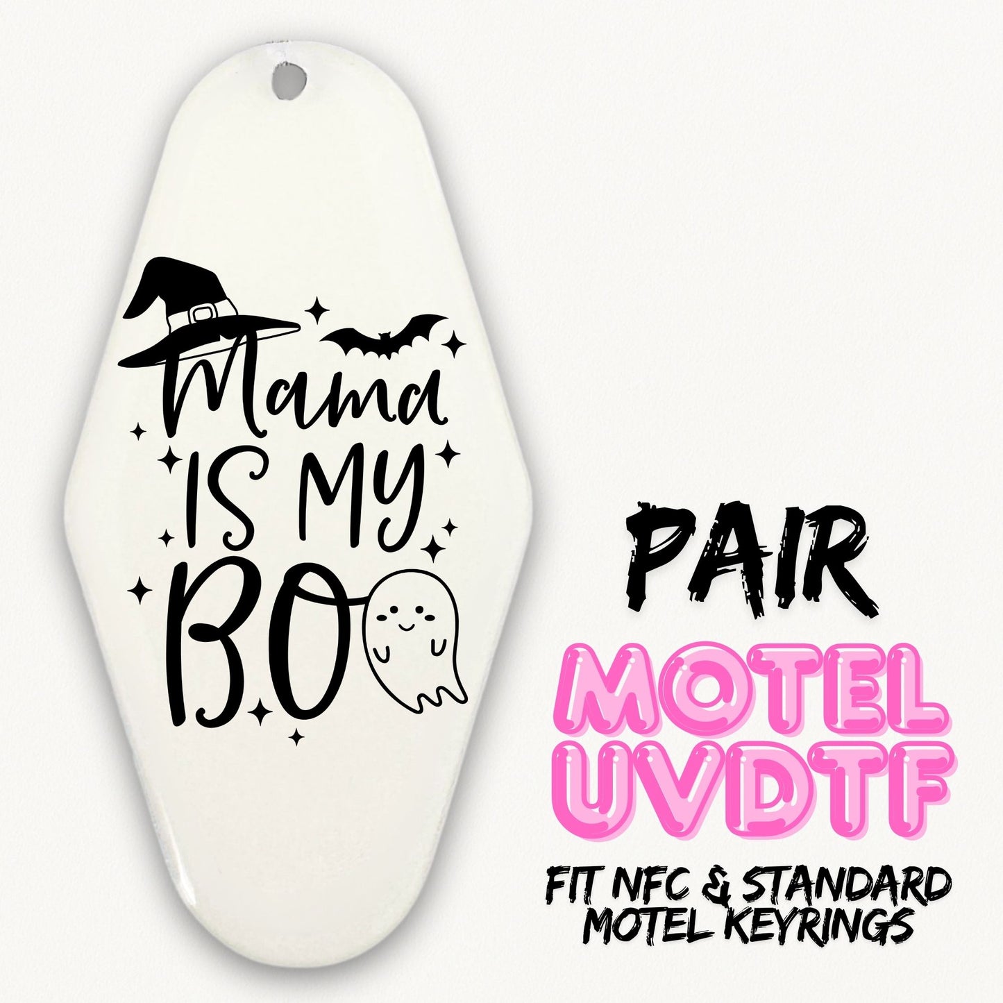 Mama Is My Boo | 2x Motel UVDTF