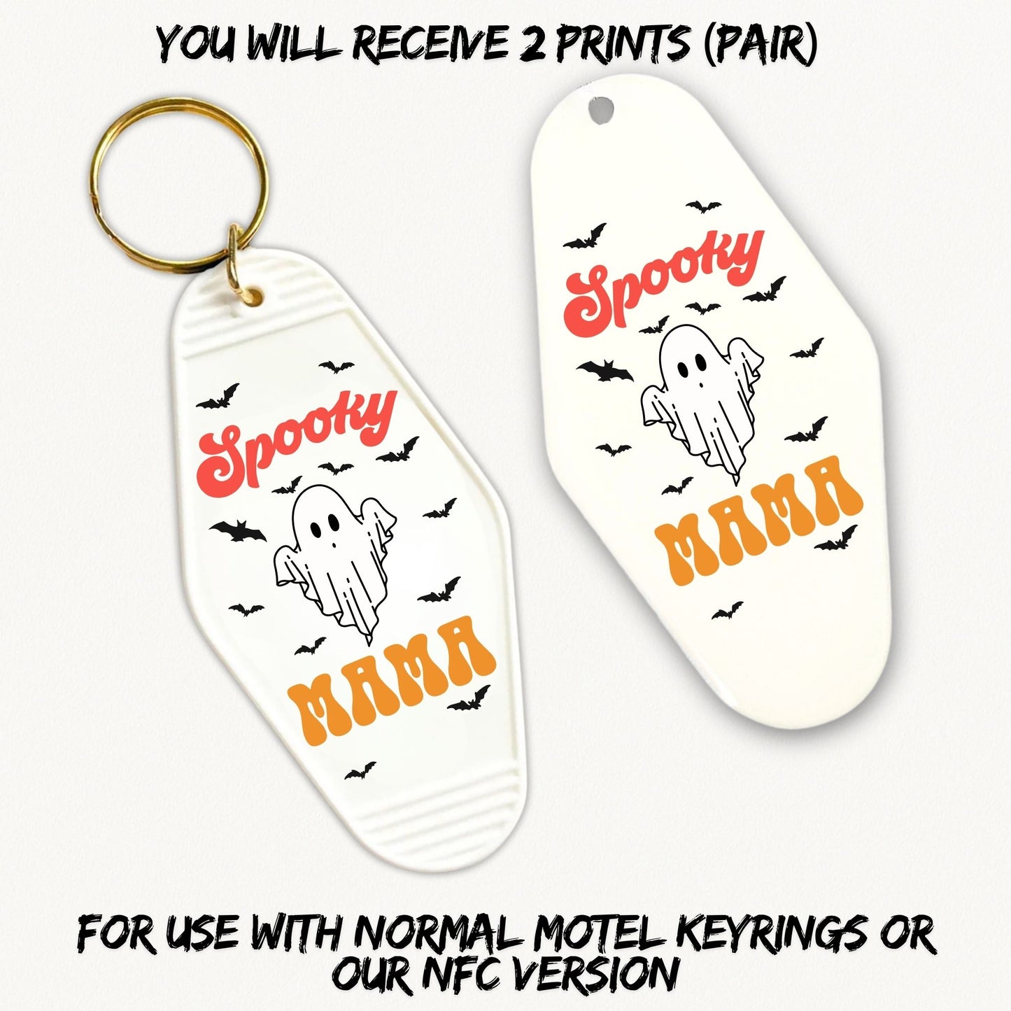 Spooky Mama | 2x Motel UVDTF