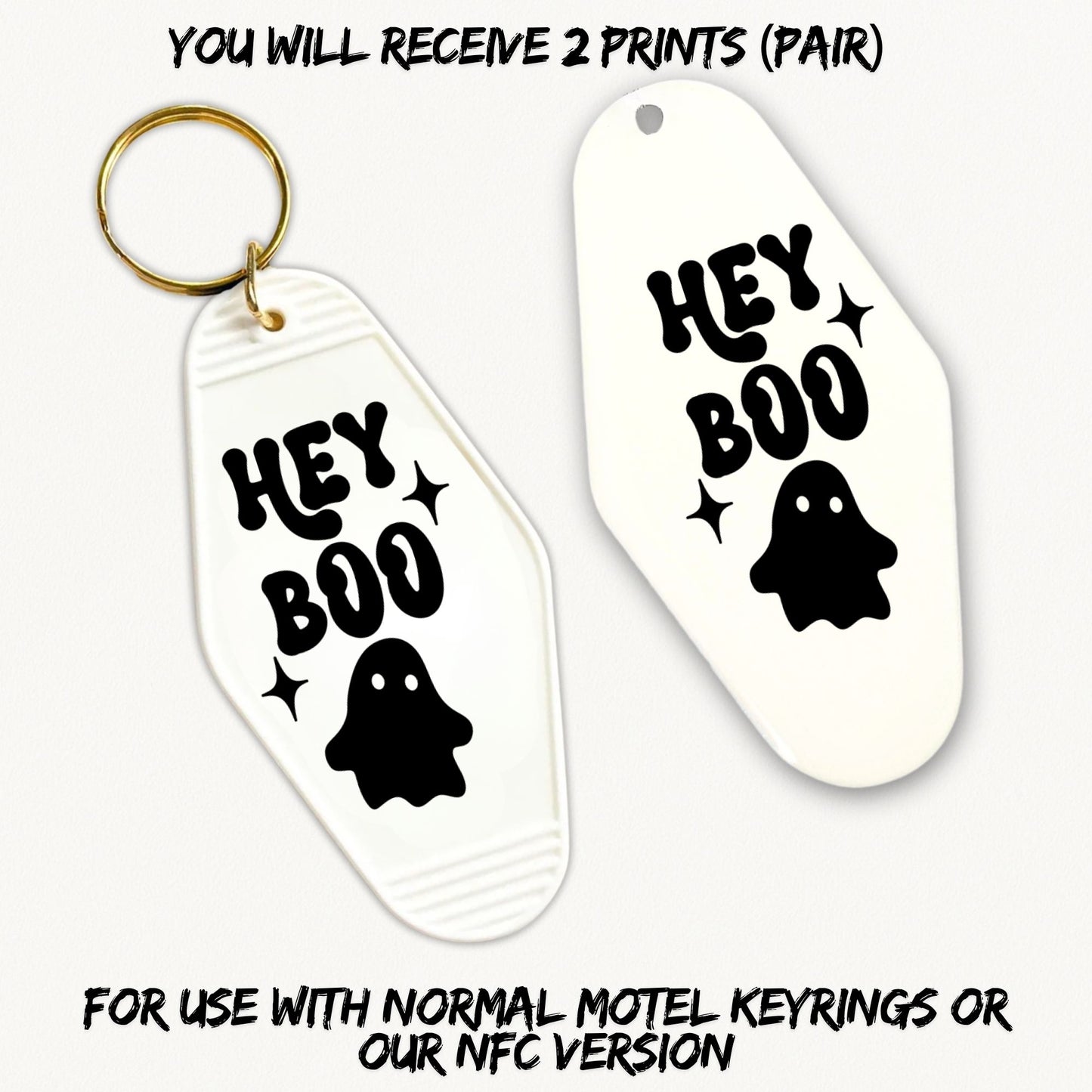 Hey Boo | 2x Motel UVDTF