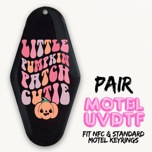 Pumpkin Patch Cutie | 2x Motel UVDTF