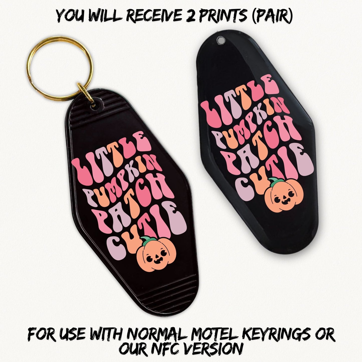 Pumpkin Patch Cutie | 2x Motel UVDTF