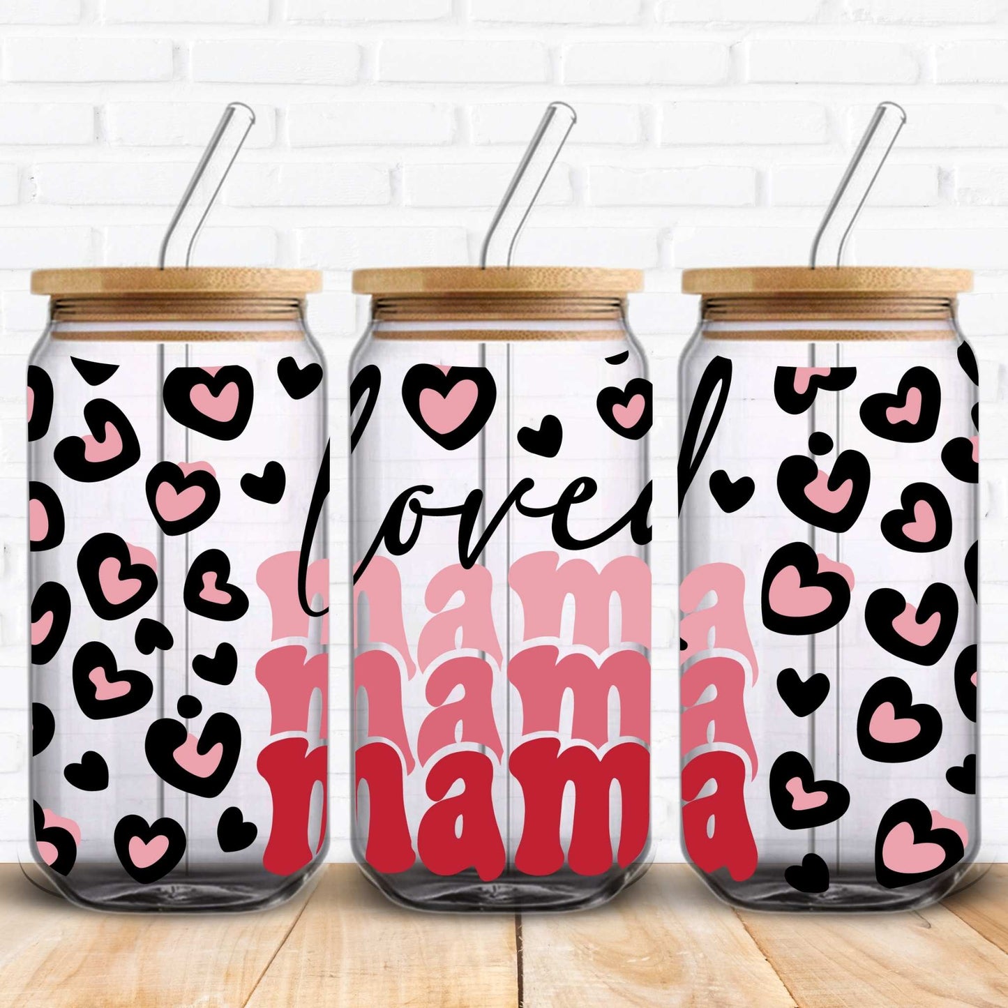 Loved Mama | UV DTF Wrap