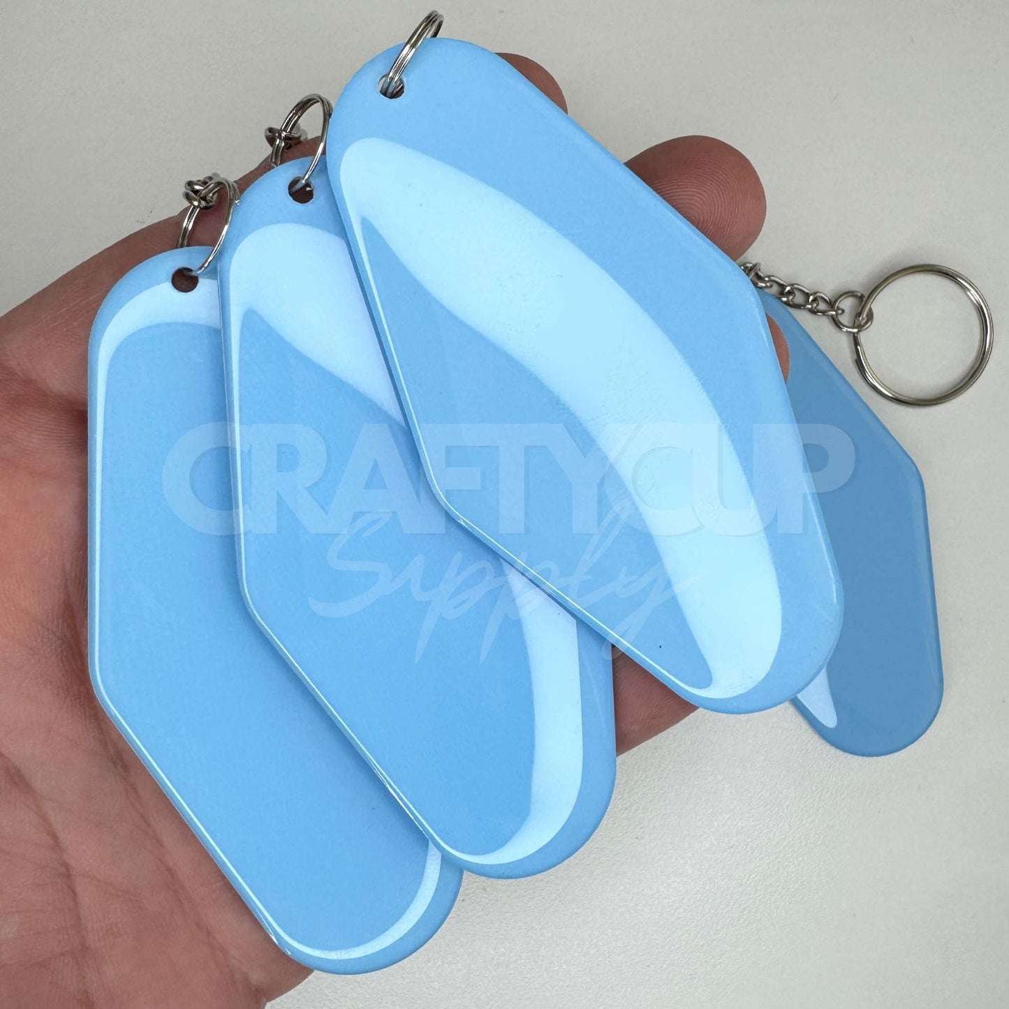 Motel NFC Programmable Keyring - Blue