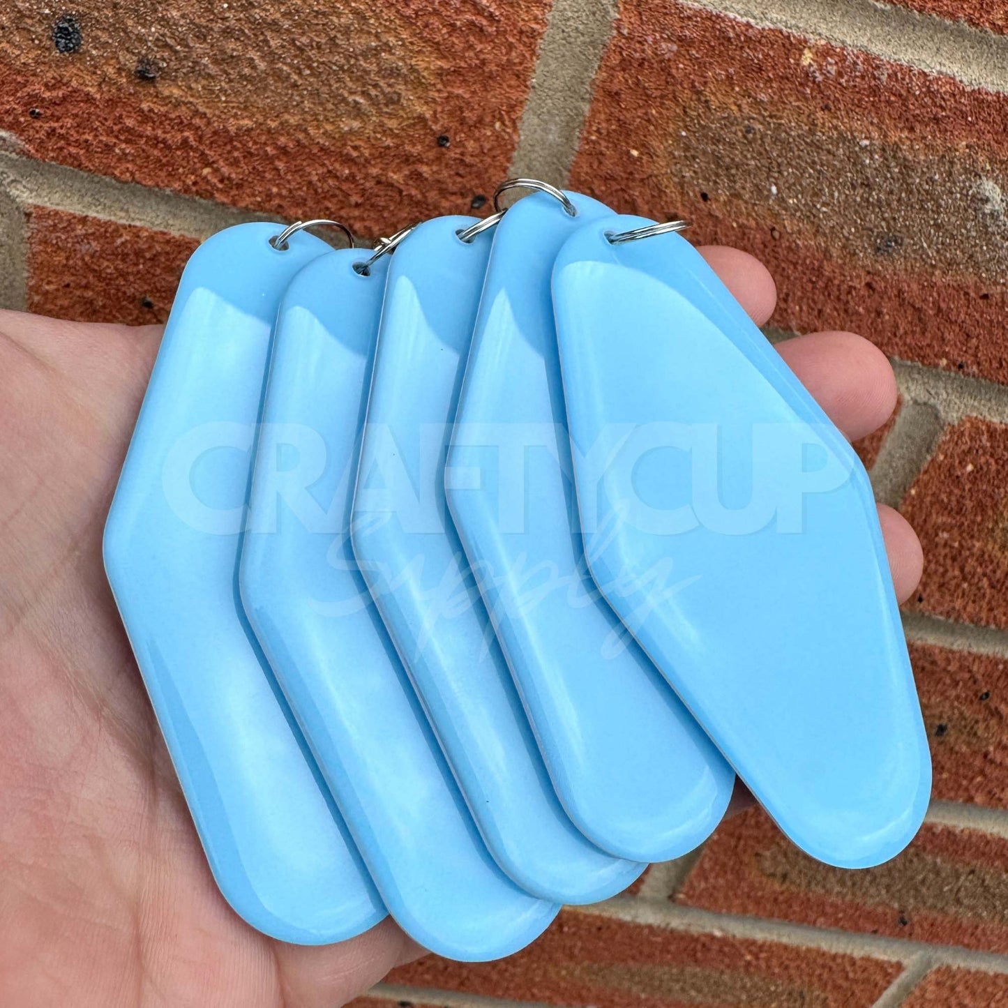 Motel NFC Programmable Keyring - Blue