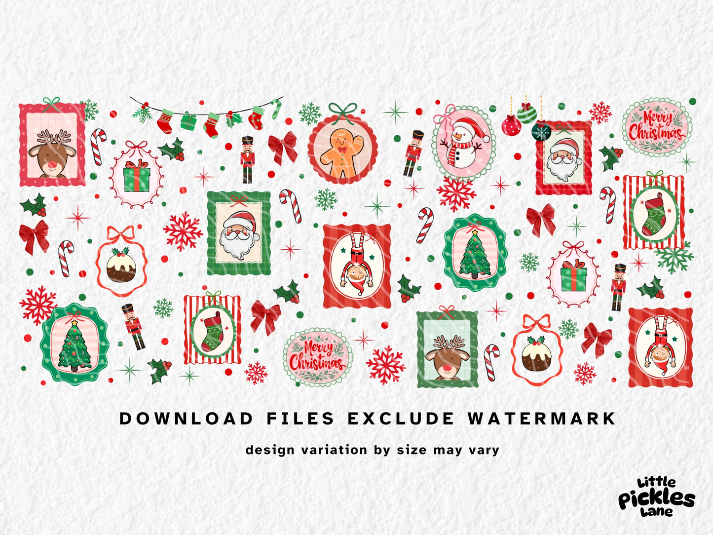 Christmas Frames | Digital Download