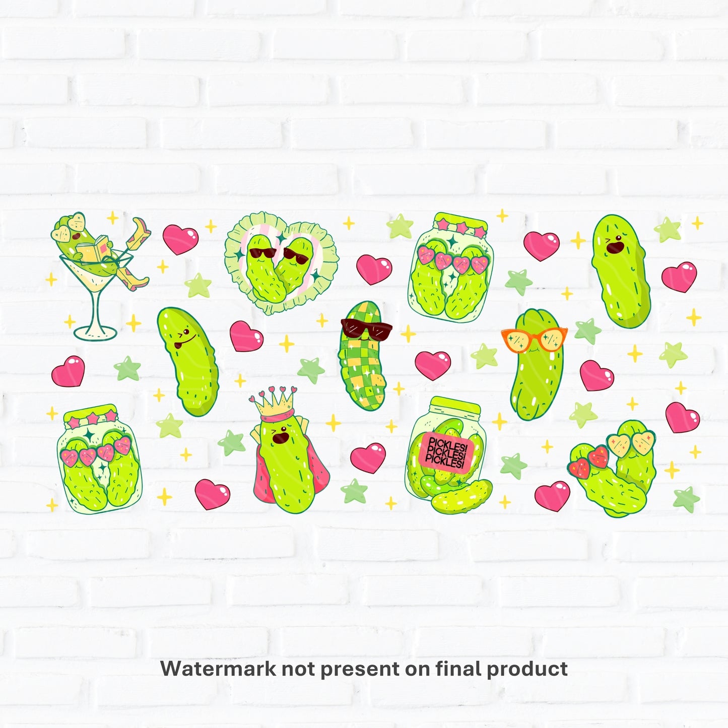 Pickles! | UV DTF Wrap