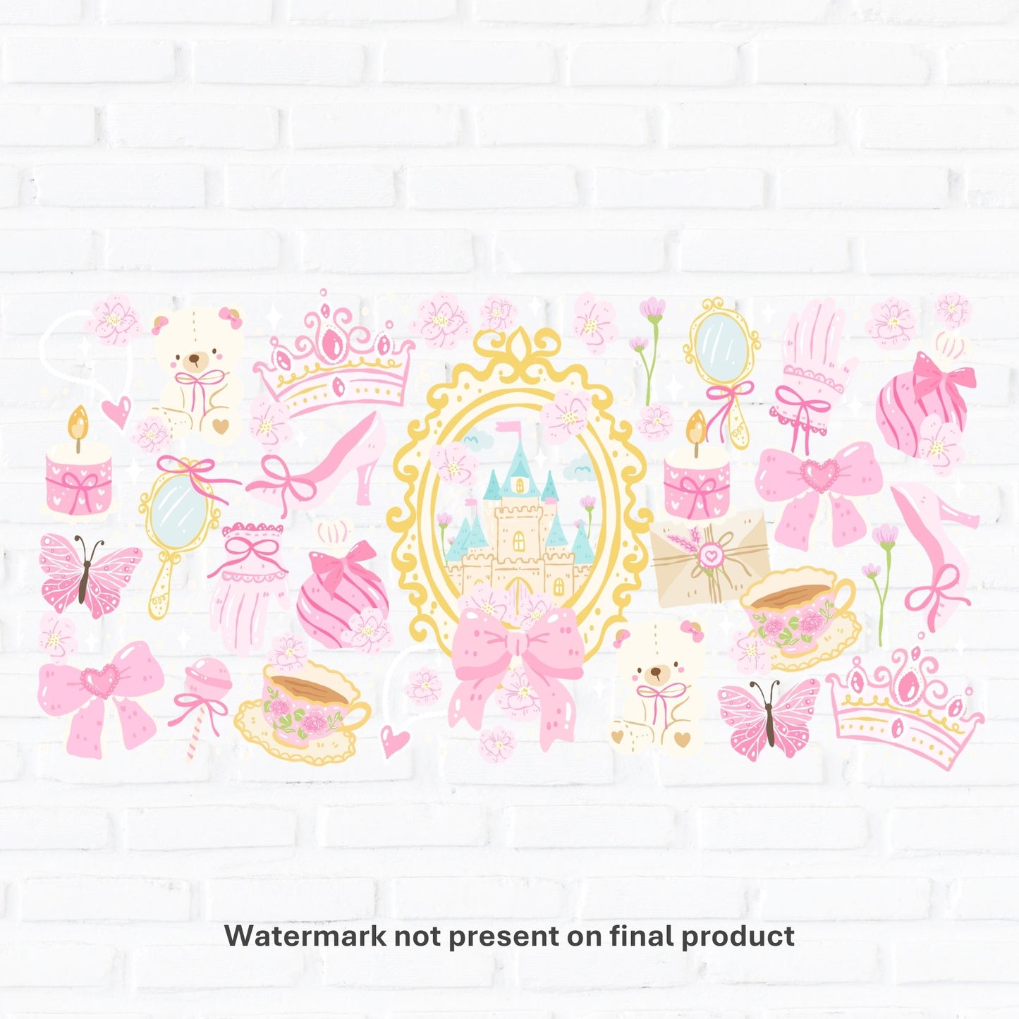 Pretty Princess | UV DTF Wrap