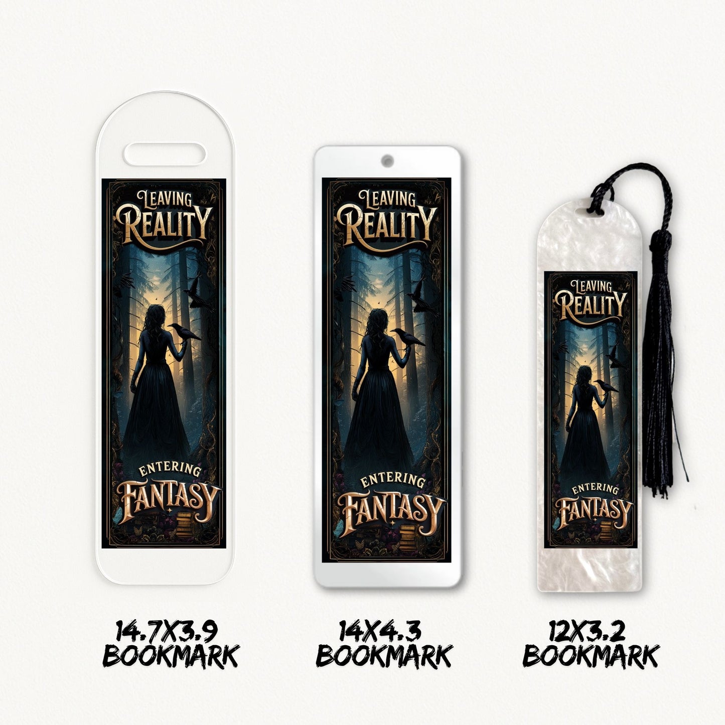 Leaving Reality | Bookmark UV DTF
