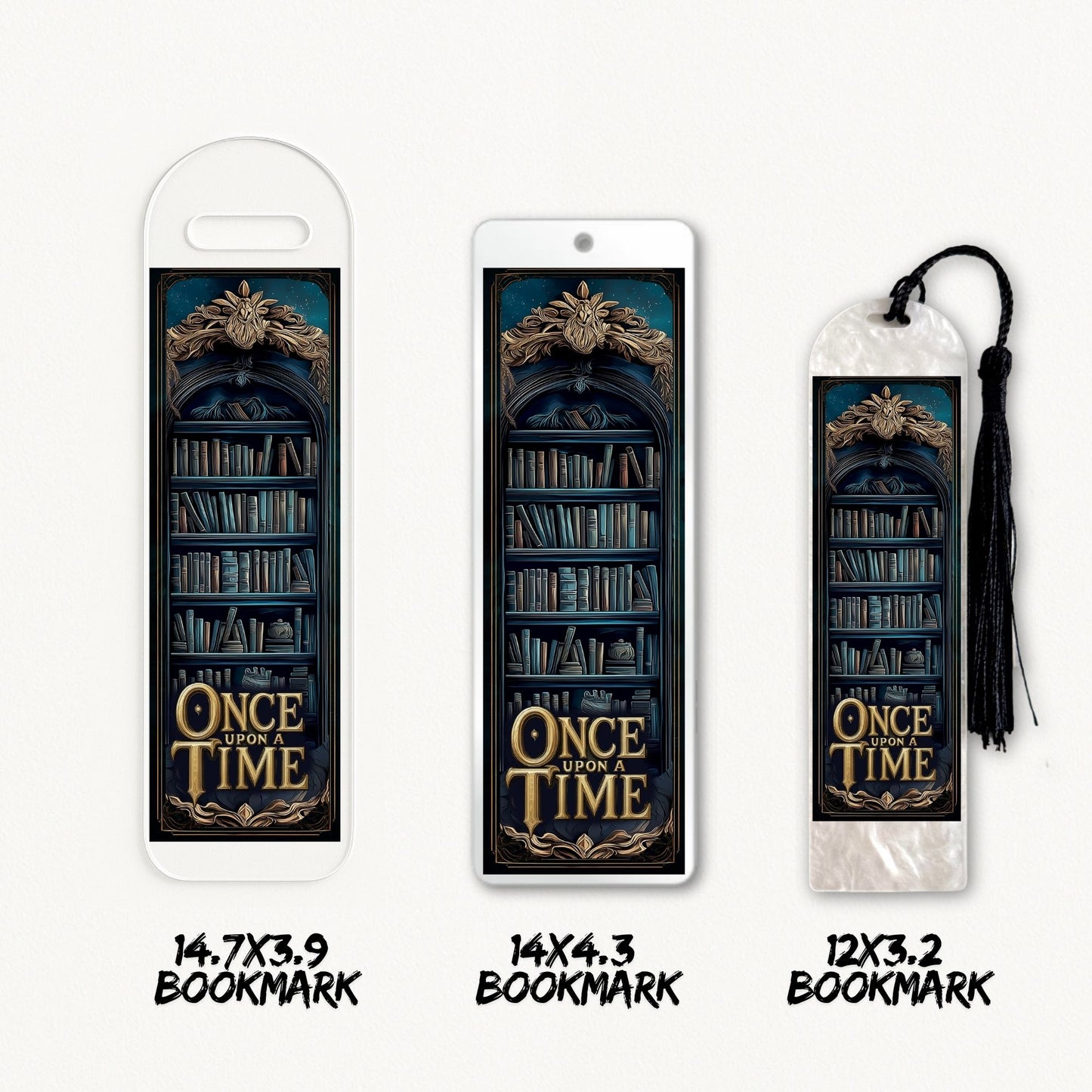 Once Upon A Time | Bookmark UV DTF